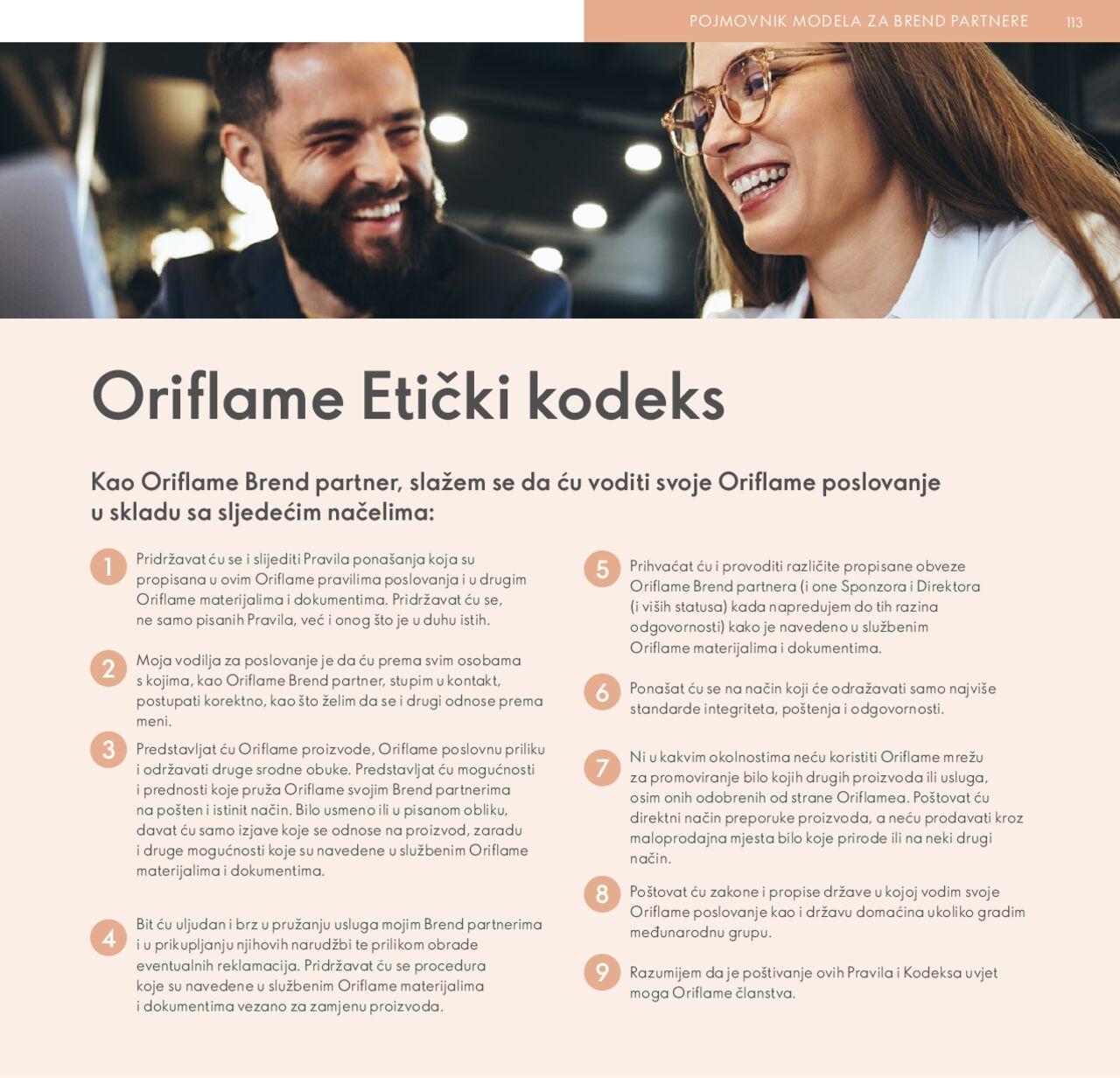 oriflame - Oriflame katalog Model za Brend partnere novi od utorka 23.01.2024 - page: 113