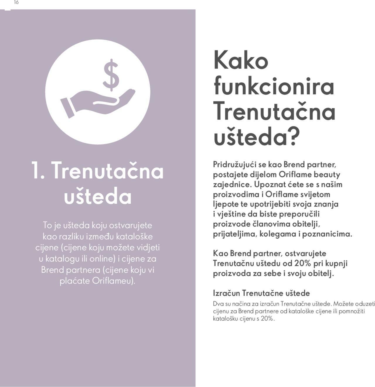 oriflame - Oriflame katalog Model za Brend partnere novi od utorka 23.01.2024 - page: 16