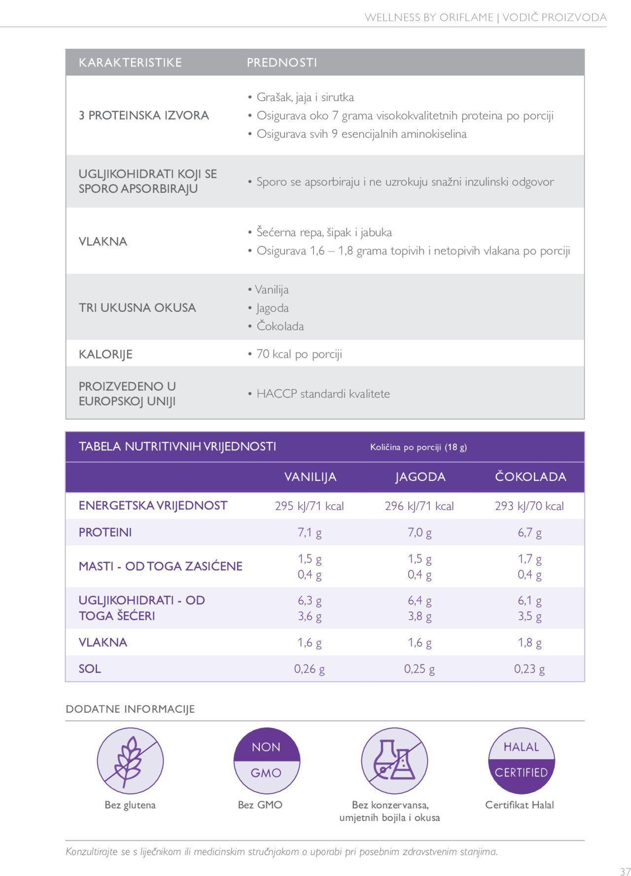 oriflame - Oriflame katalog - Vodič Wellness proizvoda novi od četvrtka 11.02.2021 - page: 37