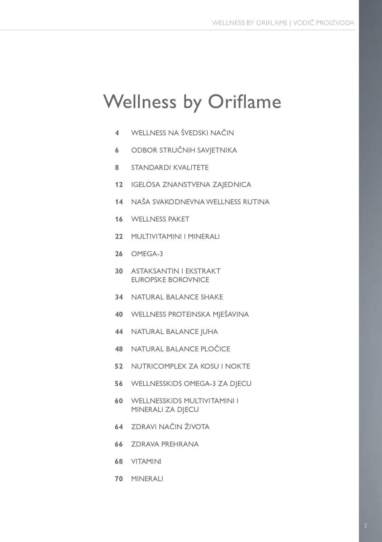 oriflame - Oriflame katalog - Vodič Wellness proizvoda novi od četvrtka 11.02.2021 - page: 3