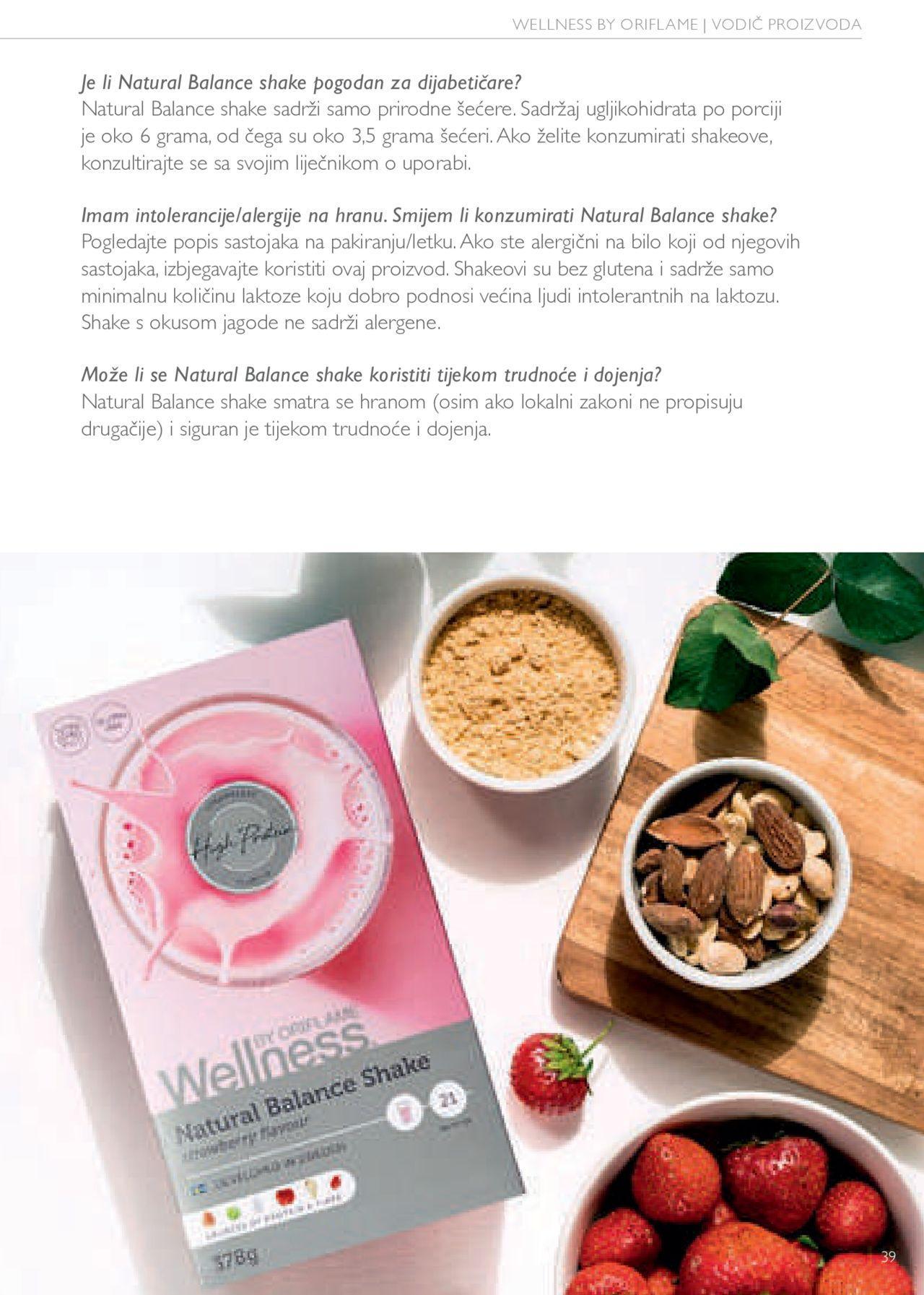 oriflame - Oriflame katalog - Vodič Wellness proizvoda novi od četvrtka 11.02.2021 - page: 39