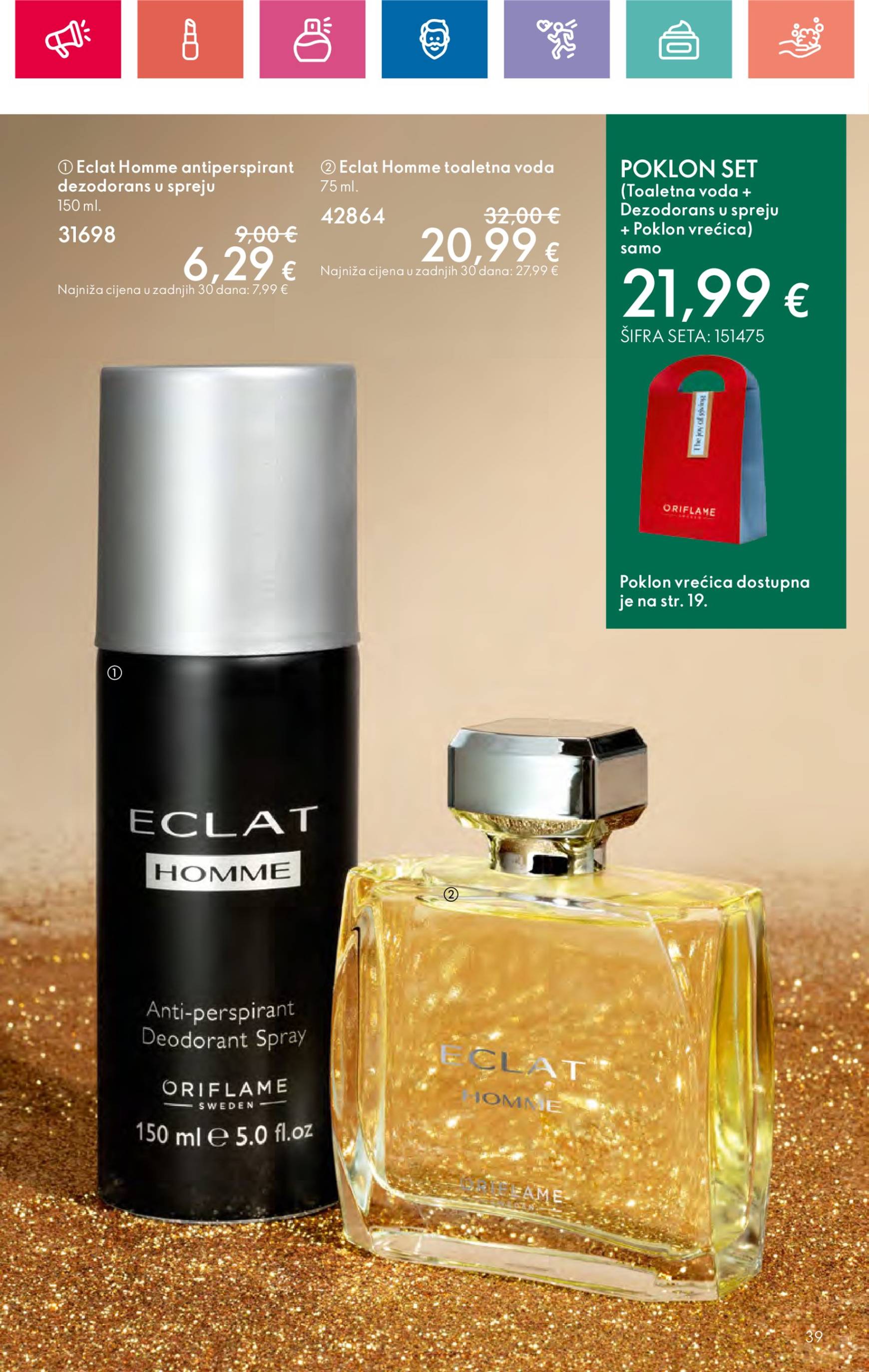 oriflame - Oriflame - Black Friday ponude katalog vrijedi od 14.11. do 04.12. - page: 39