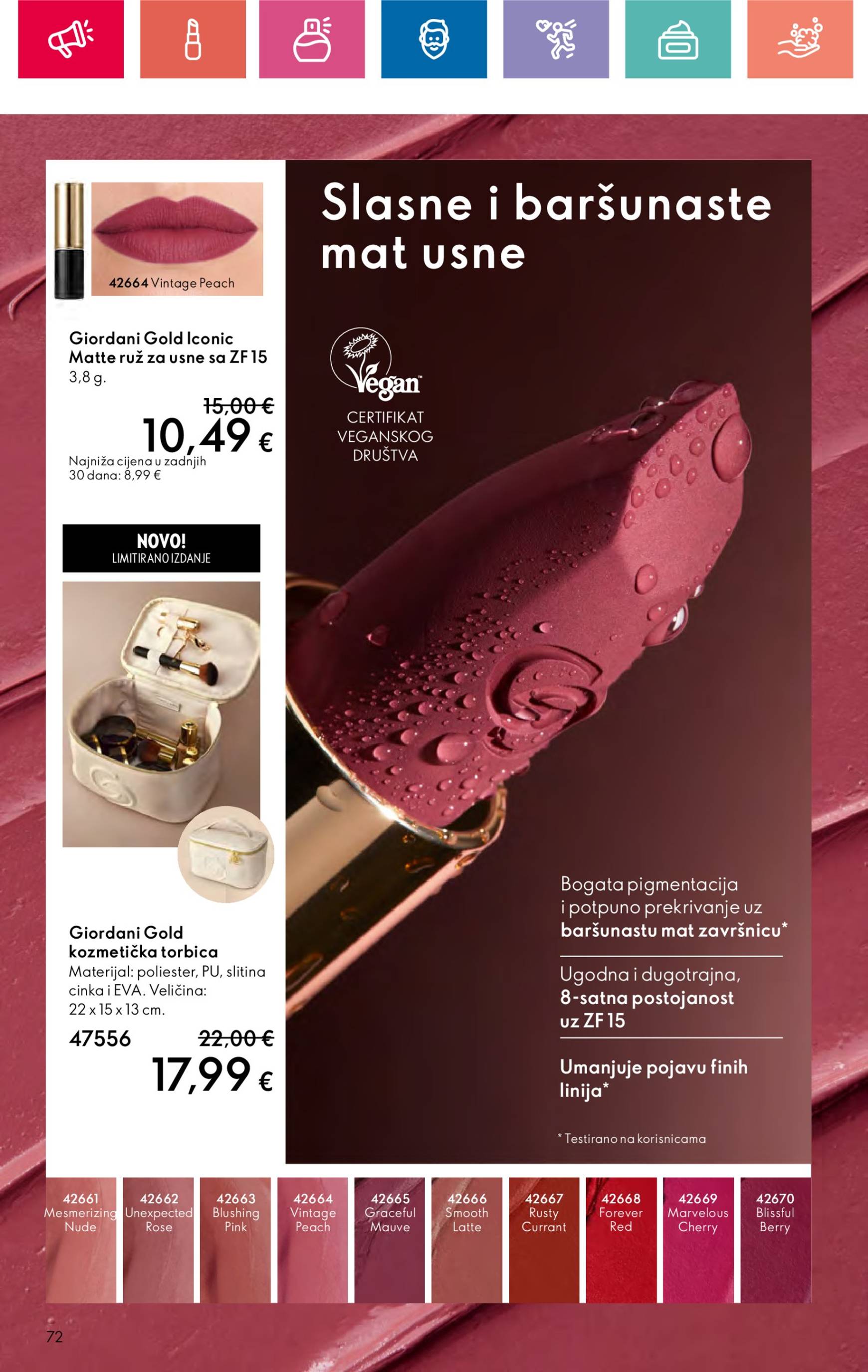 oriflame - Oriflame - Black Friday ponude katalog vrijedi od 14.11. do 04.12. - page: 72