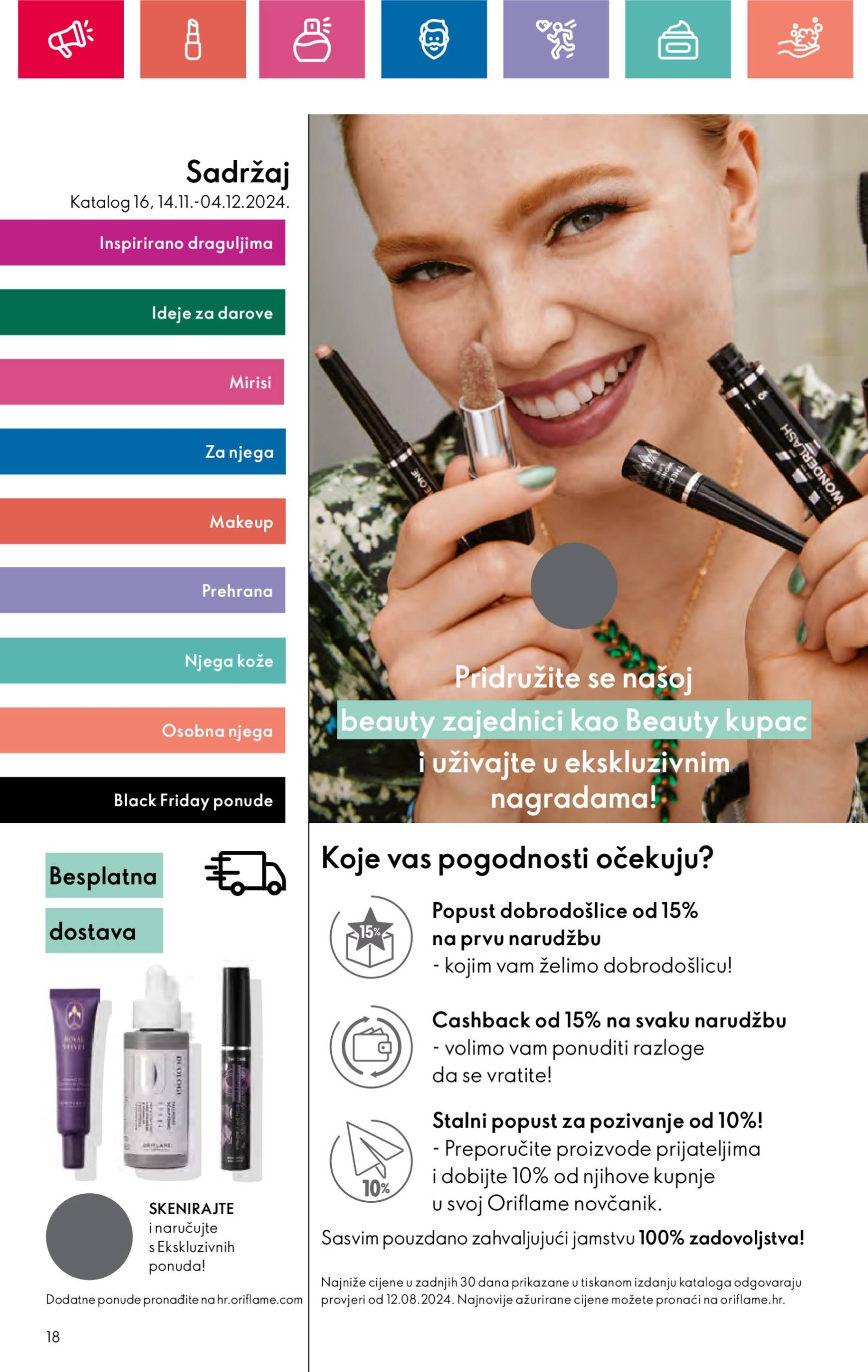 oriflame - Oriflame - Black Friday ponude katalog vrijedi od 14.11. do 04.12. - page: 18