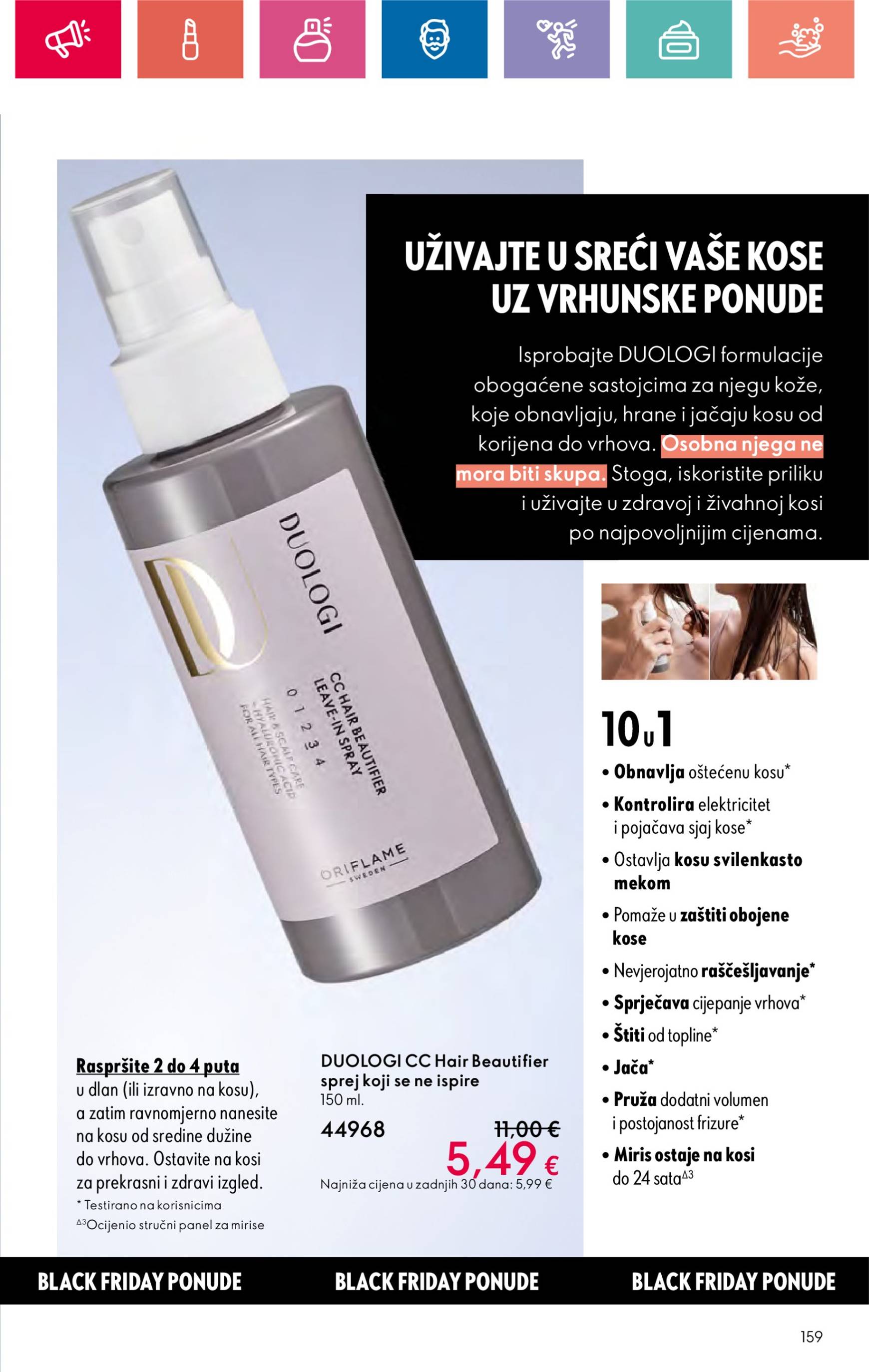 oriflame - Oriflame - Black Friday ponude katalog vrijedi od 14.11. do 04.12. - page: 159