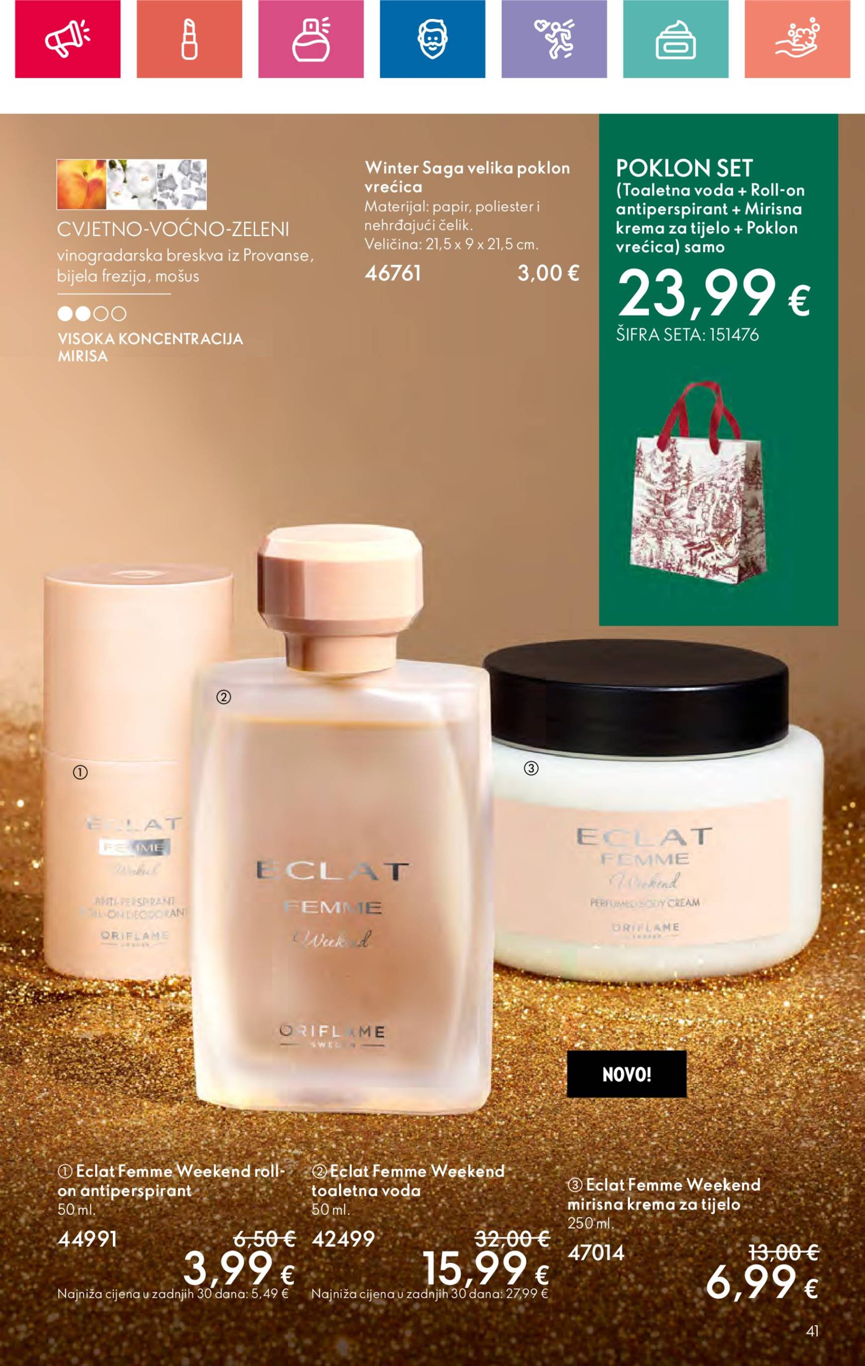 oriflame - Oriflame - Black Friday ponude katalog vrijedi od 14.11. do 04.12. - page: 41