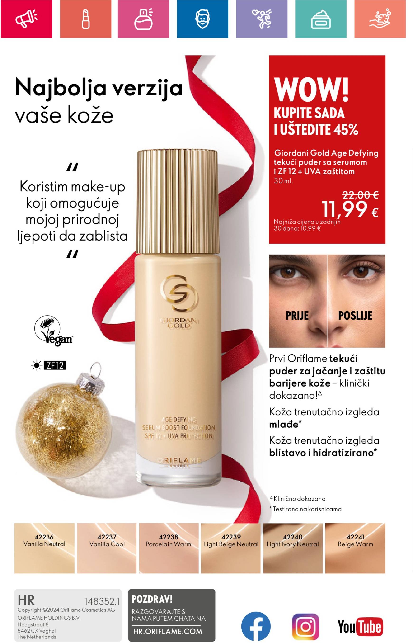 oriflame - Oriflame katalog vrijedi od 05.12. do 04.01. - page: 180