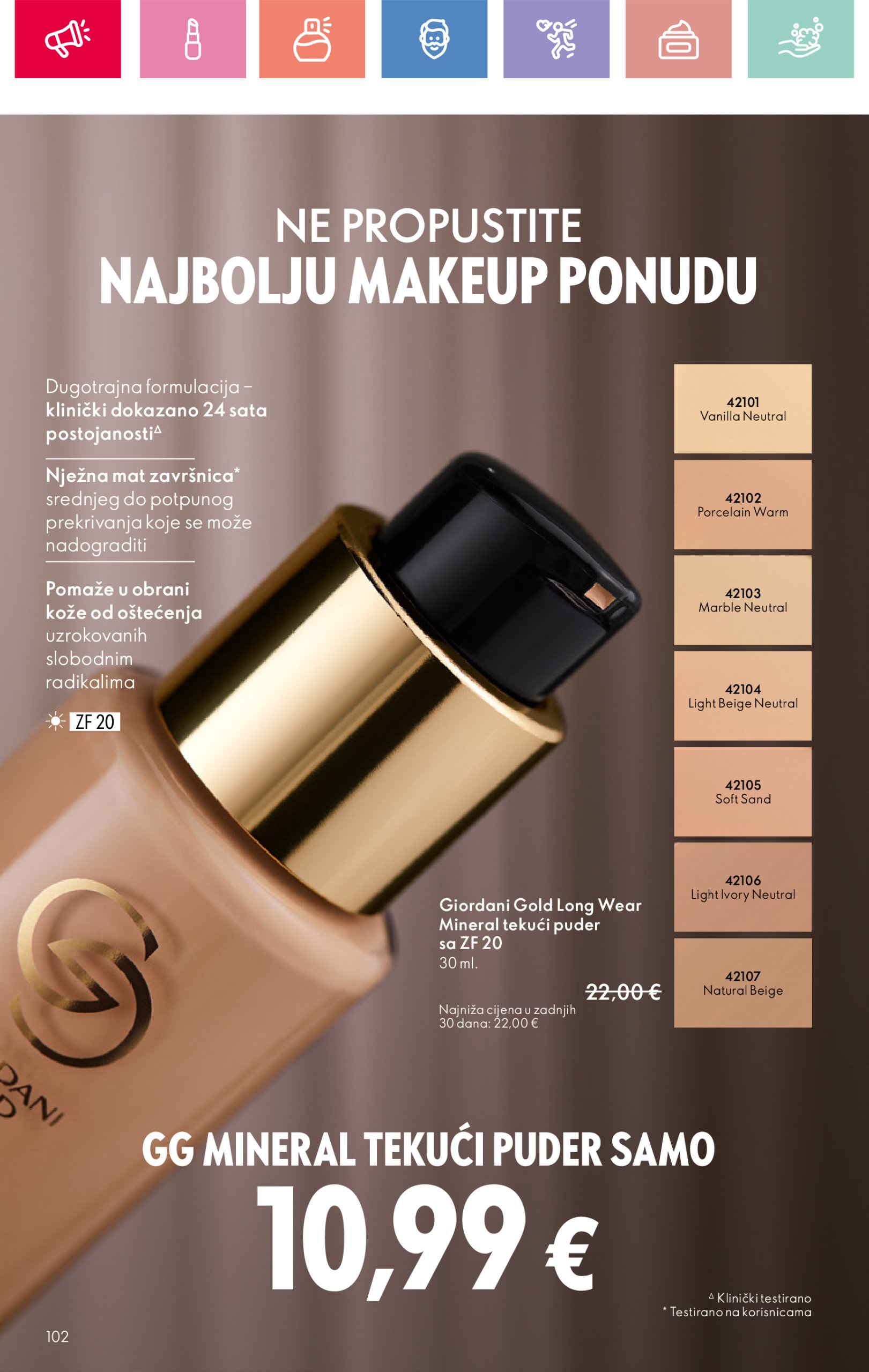 oriflame - Oriflame katalog vrijedi od 05.01. do 25.01. - page: 102