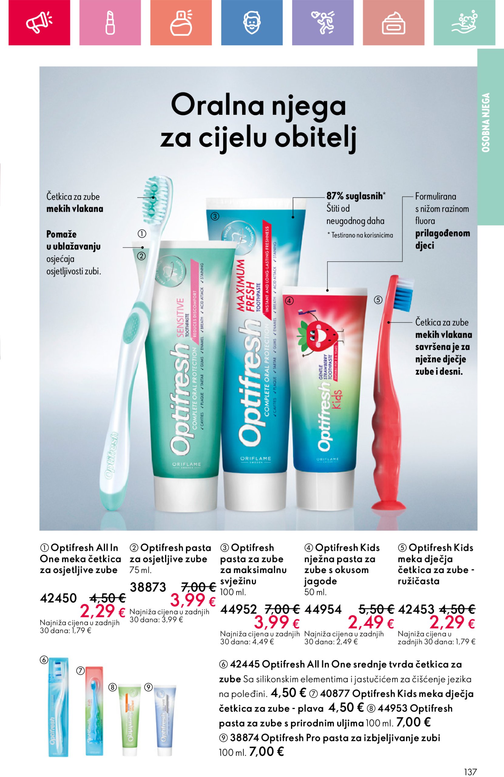 oriflame - Oriflame katalog vrijedi od 09.03. do 29.03. - page: 137