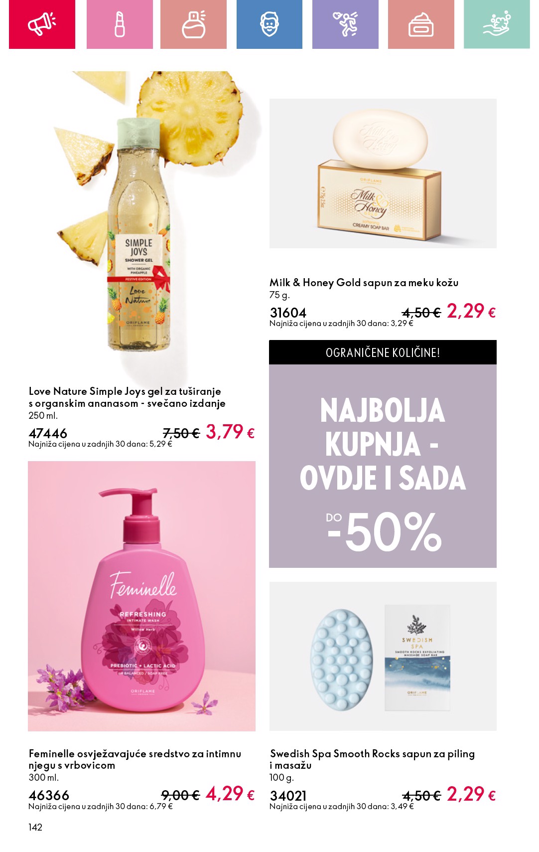 oriflame - Oriflame katalog vrijedi od 20.04. do 10.05. - page: 142 oriflame - Oriflame katalog vrijedi od 20.04. do 10.05. - page: 142