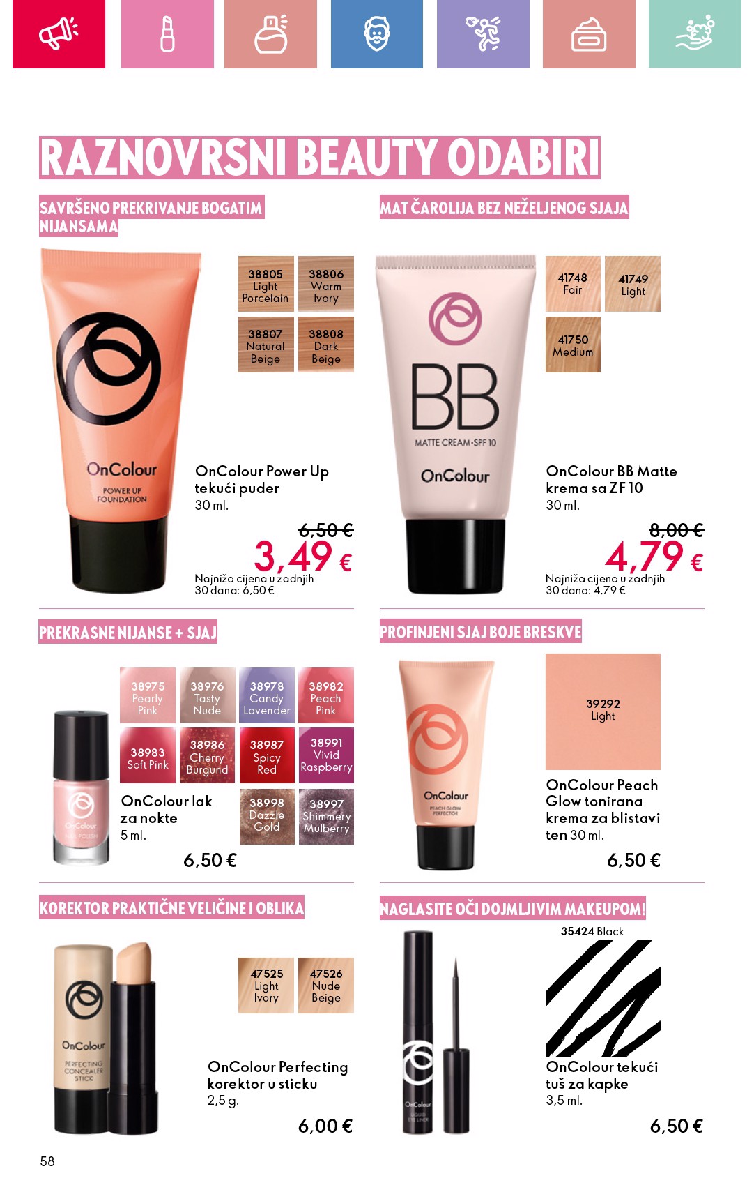 oriflame - Oriflame katalog vrijedi od 20.04. do 10.05. - page: 58 oriflame - Oriflame katalog vrijedi od 20.04. do 10.05. - page: 58