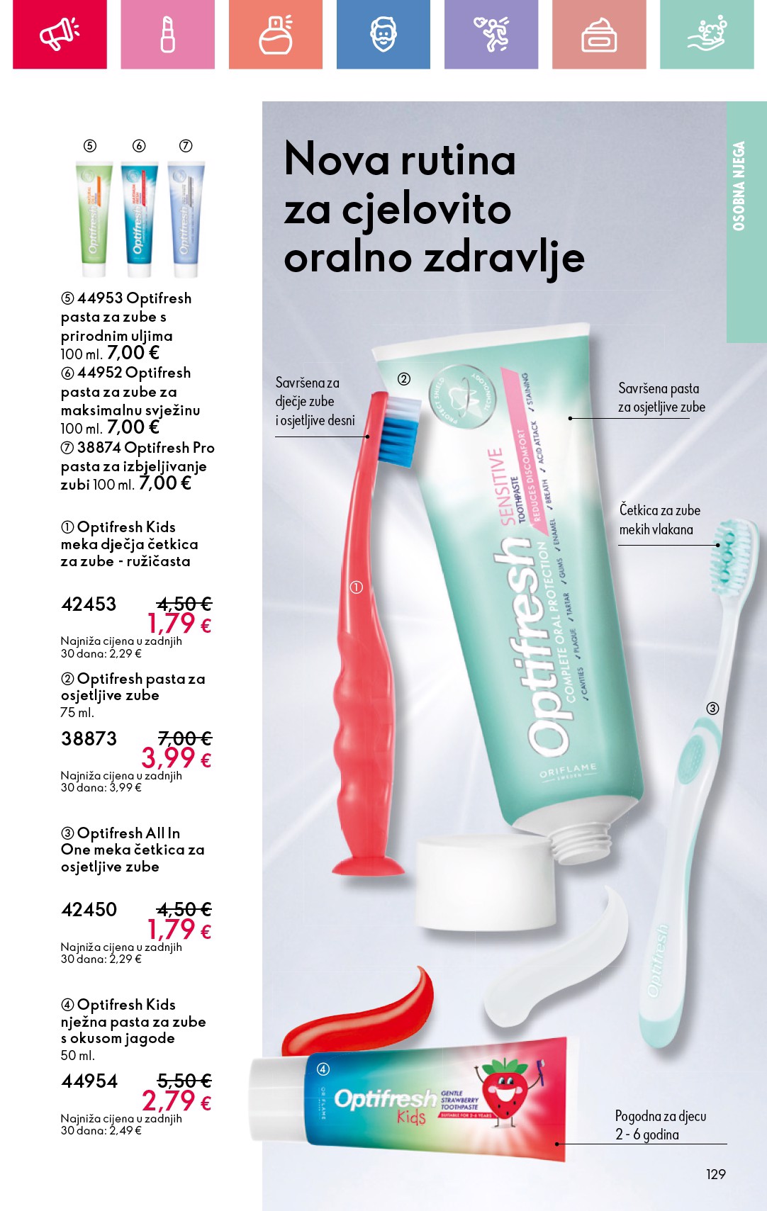 oriflame - Oriflame katalog vrijedi od 20.04. do 10.05. - page: 129 oriflame - Oriflame katalog vrijedi od 20.04. do 10.05. - page: 129