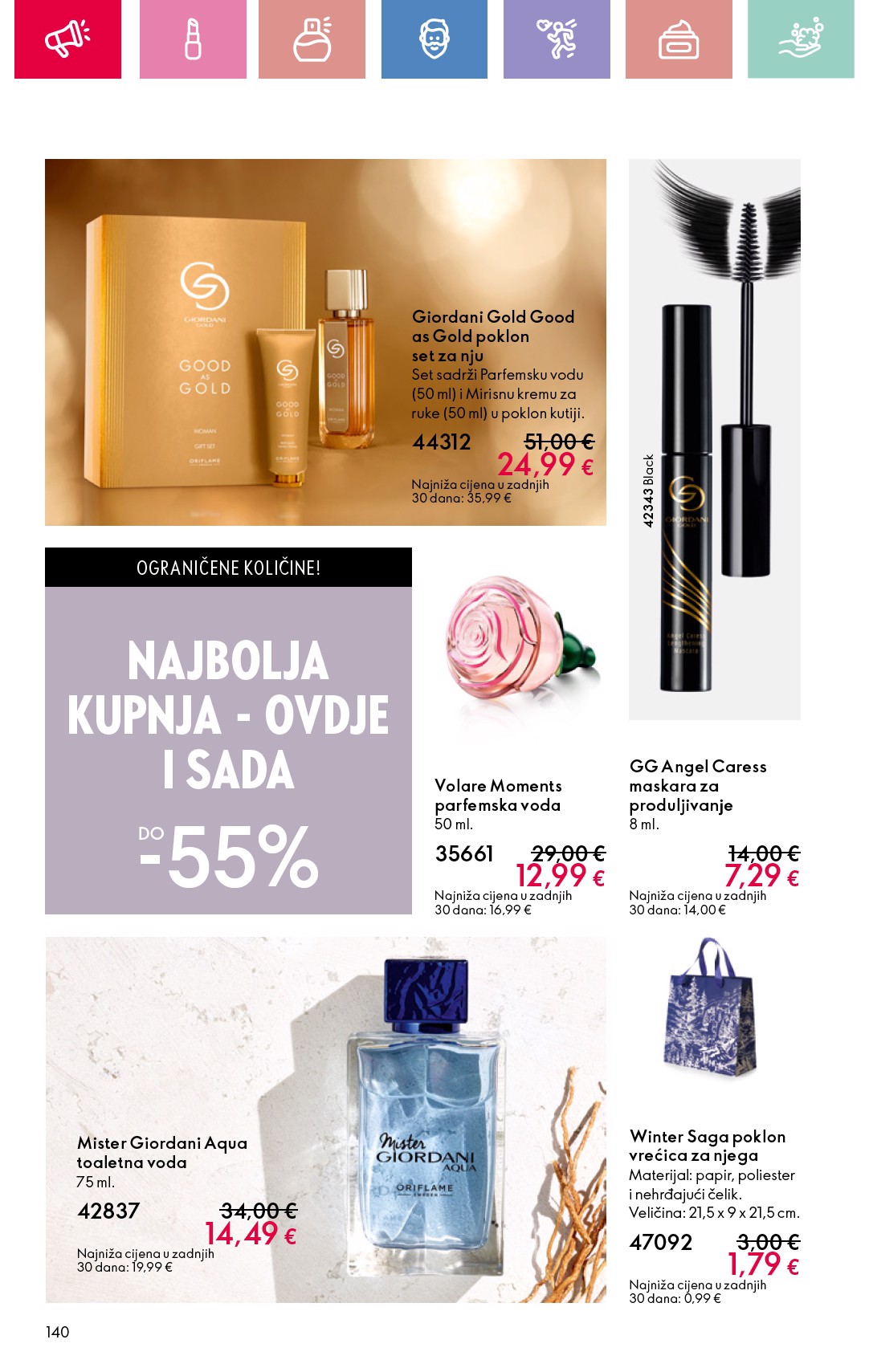 oriflame - Oriflame katalog vrijedi od 20.04. do 10.05. - page: 140 oriflame - Oriflame katalog vrijedi od 20.04. do 10.05. - page: 140