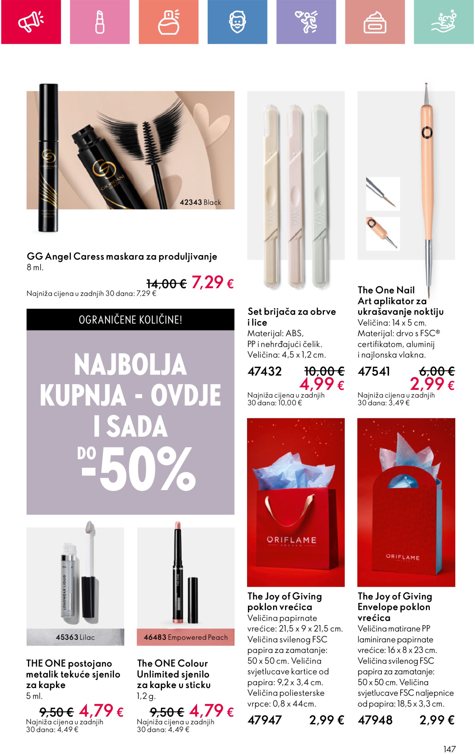 oriflame - Prelistajte ovaj Oriflame katalog, vrijedi od 11.05. do 31.05. - page: 147 oriflame - Prelistajte ovaj Oriflame katalog, vrijedi od 11.05. do 31.05. - page: 147