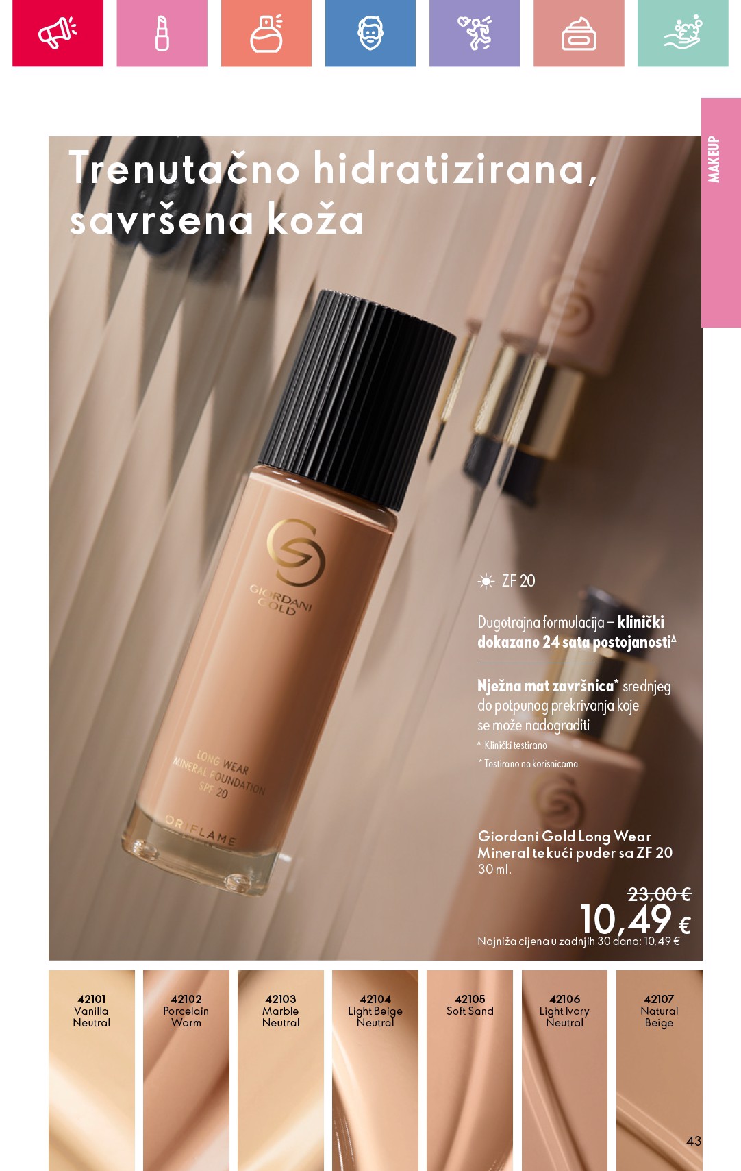 oriflame - Prelistajte ovaj Oriflame katalog, vrijedi od 01.06. do 21.06. - page: 43 oriflame - Prelistajte ovaj Oriflame katalog, vrijedi od 01.06. do 21.06. - page: 43