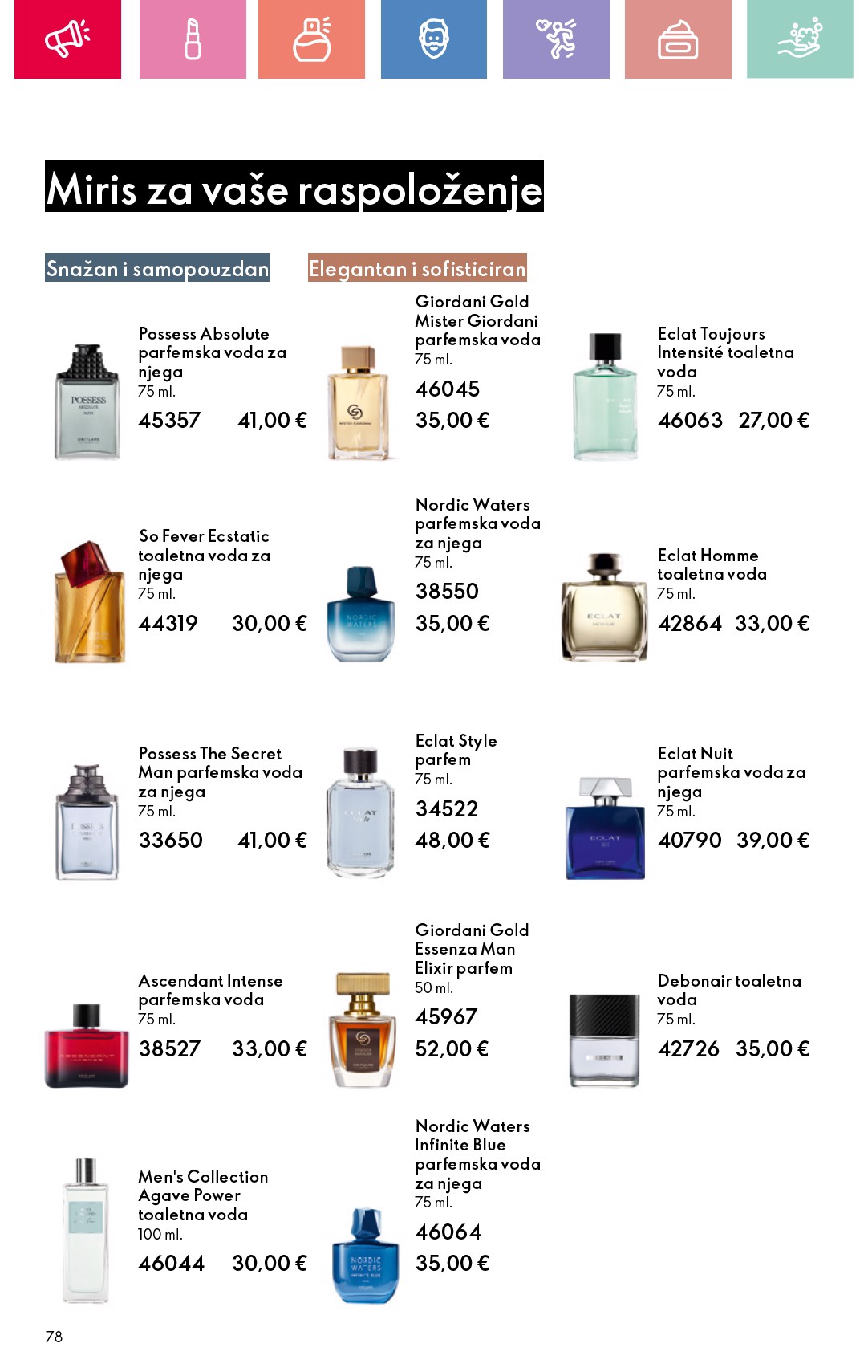 oriflame - Prelistajte ovaj Oriflame katalog, vrijedi od 01.06. do 21.06. - page: 78 oriflame - Prelistajte ovaj Oriflame katalog, vrijedi od 01.06. do 21.06. - page: 78