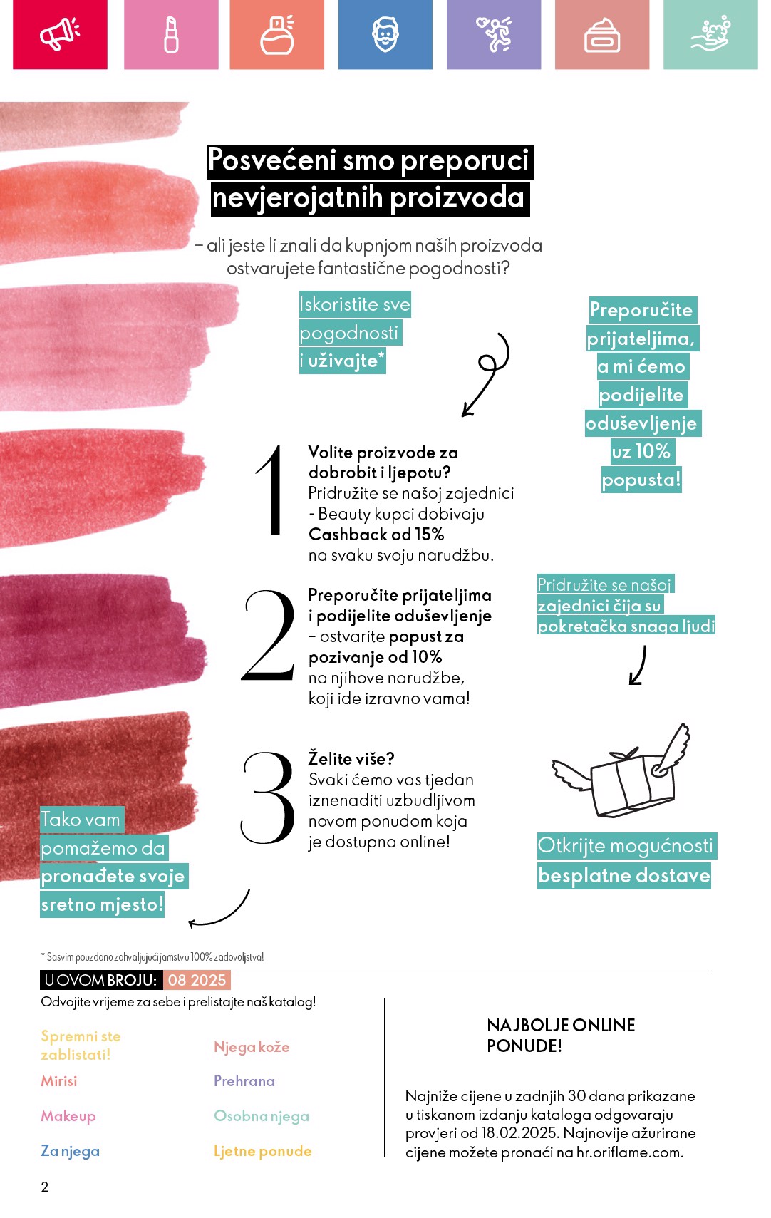 oriflame - Prelistajte ovaj Oriflame katalog, vrijedi od 01.06. do 21.06. - page: 2 oriflame - Prelistajte ovaj Oriflame katalog, vrijedi od 01.06. do 21.06. - page: 2
