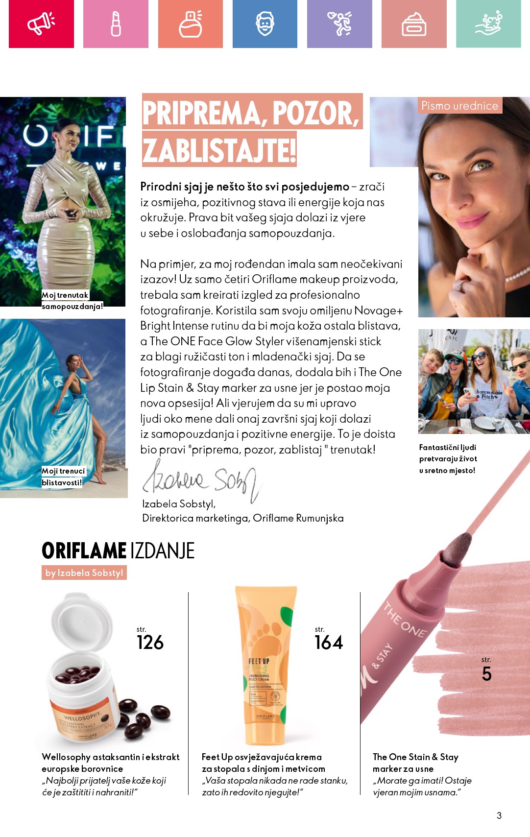 oriflame - Prelistajte ovaj Oriflame katalog, vrijedi od 01.06. do 21.06. - page: 3 oriflame - Prelistajte ovaj Oriflame katalog, vrijedi od 01.06. do 21.06. - page: 3