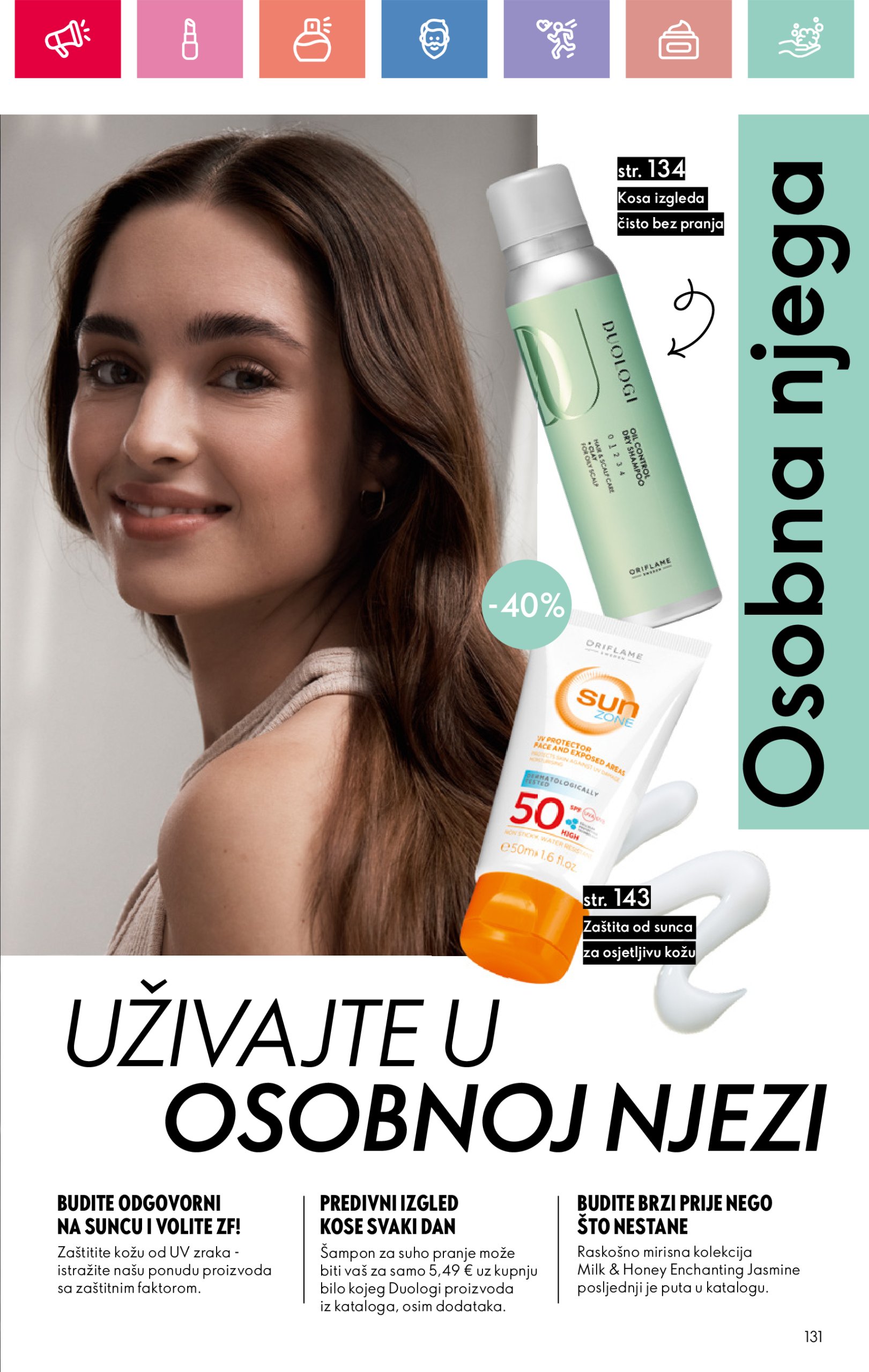 oriflame - Prelistajte katalog Oriflame, vrijedi od 22.06. do 12.07. - page: 131 oriflame - Prelistajte katalog Oriflame, vrijedi od 22.06. do 12.07. - page: 131