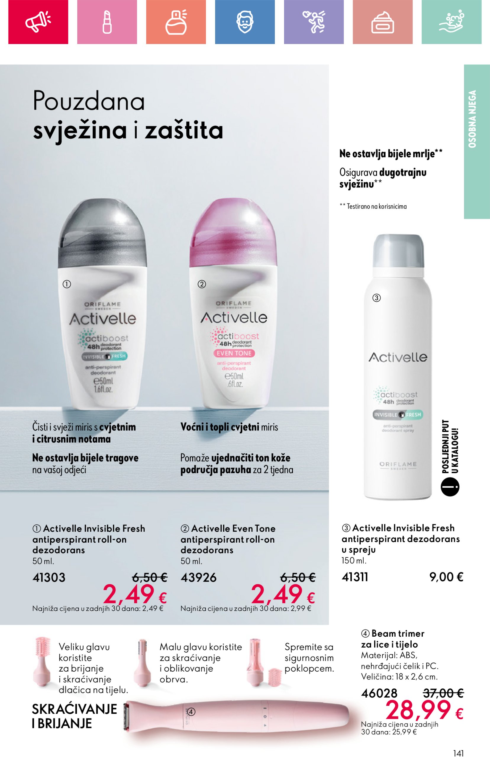 oriflame - Prelistajte katalog Oriflame, vrijedi od 22.06. do 12.07. - page: 141 oriflame - Prelistajte katalog Oriflame, vrijedi od 22.06. do 12.07. - page: 141