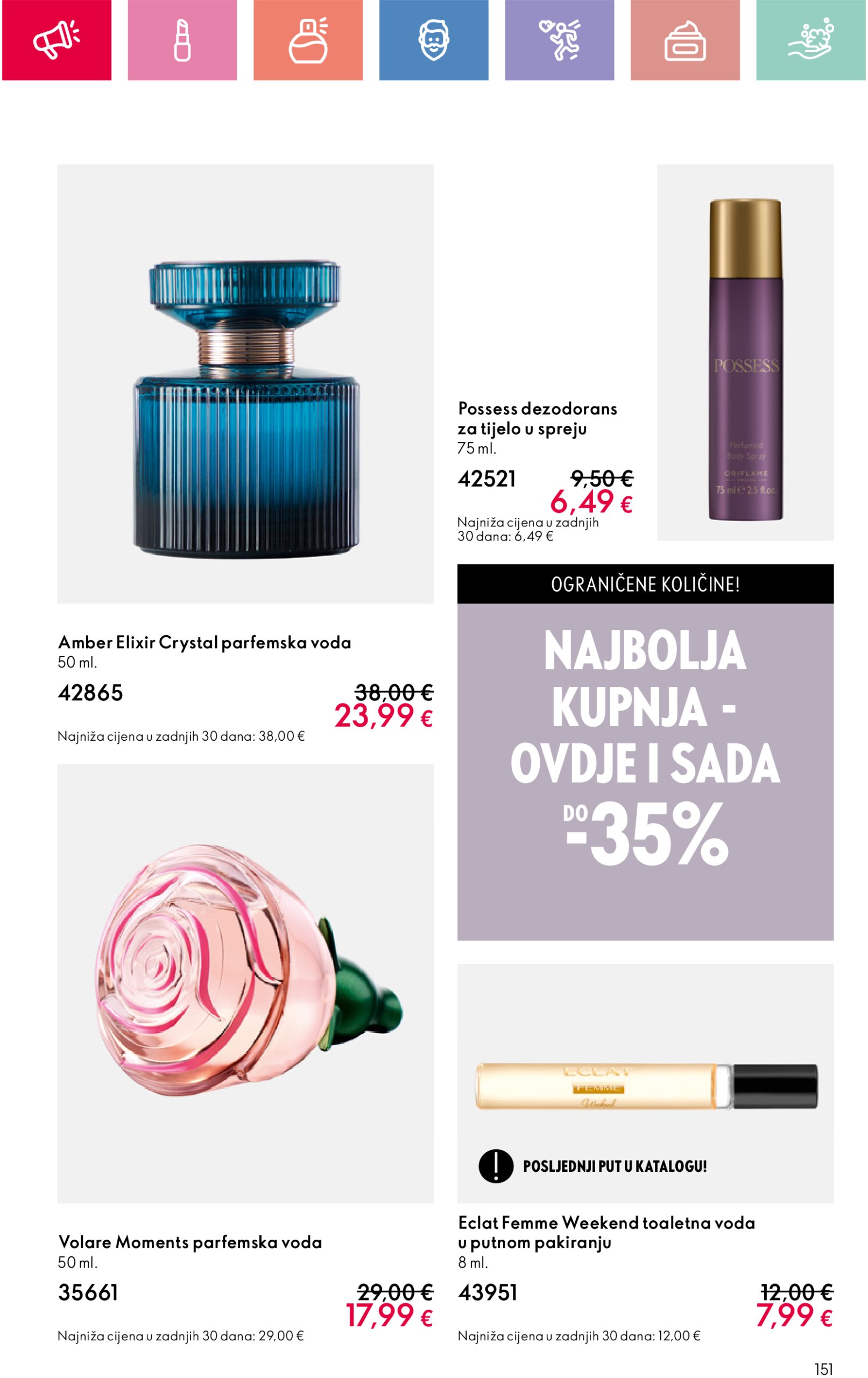 oriflame - Prelistajte katalog Oriflame, vrijedi od 22.06. do 12.07. - page: 151 oriflame - Prelistajte katalog Oriflame, vrijedi od 22.06. do 12.07. - page: 151