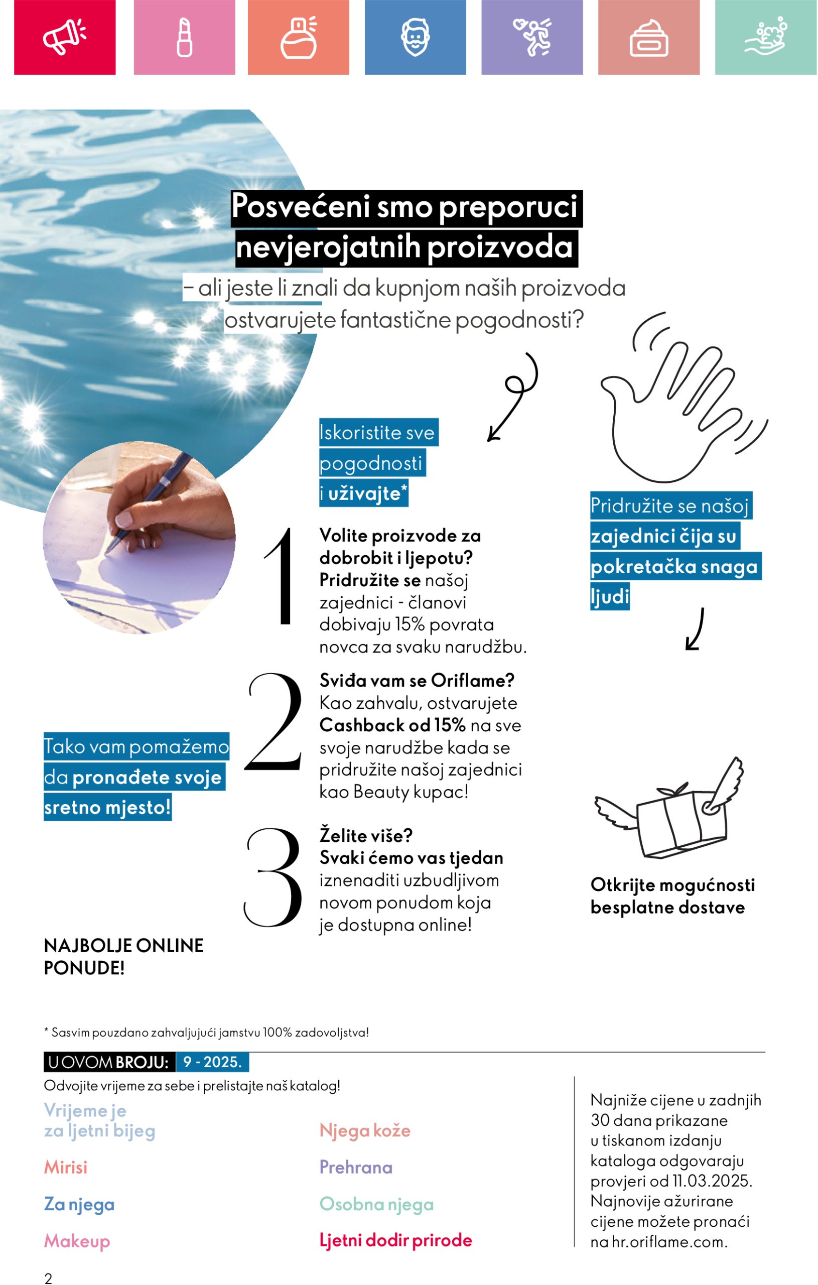 oriflame - Prelistajte katalog Oriflame, vrijedi od 22.06. do 12.07. - page: 2 oriflame - Prelistajte katalog Oriflame, vrijedi od 22.06. do 12.07. - page: 2