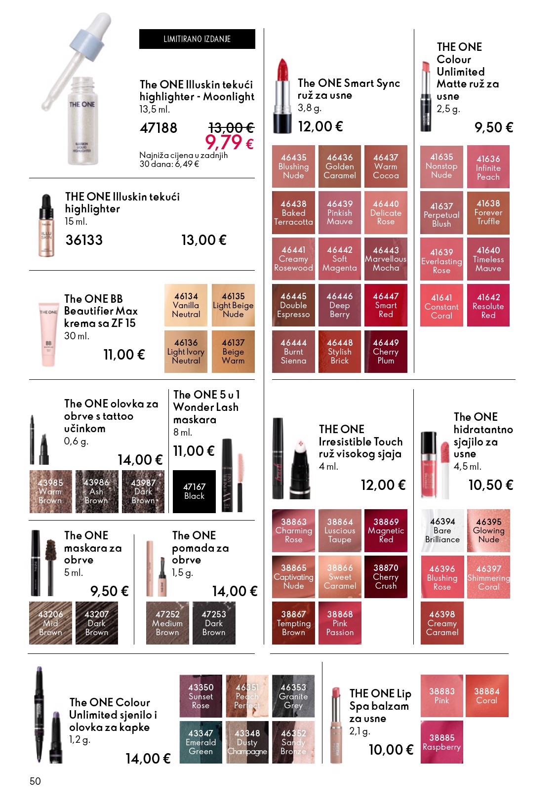 oriflame - Aktualni Oriflame katalog vrijedi od srijede 22.04.2026 do utorka 12.05.2026 - page: 50