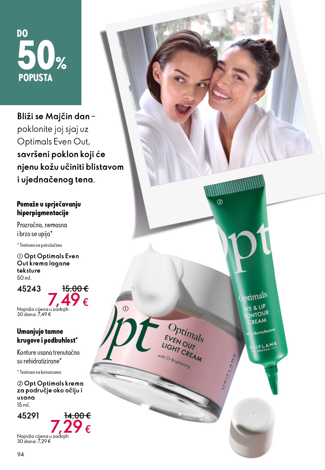 oriflame - Aktualni Oriflame katalog vrijedi od srijede 22.04.2026 do utorka 12.05.2026 - page: 94