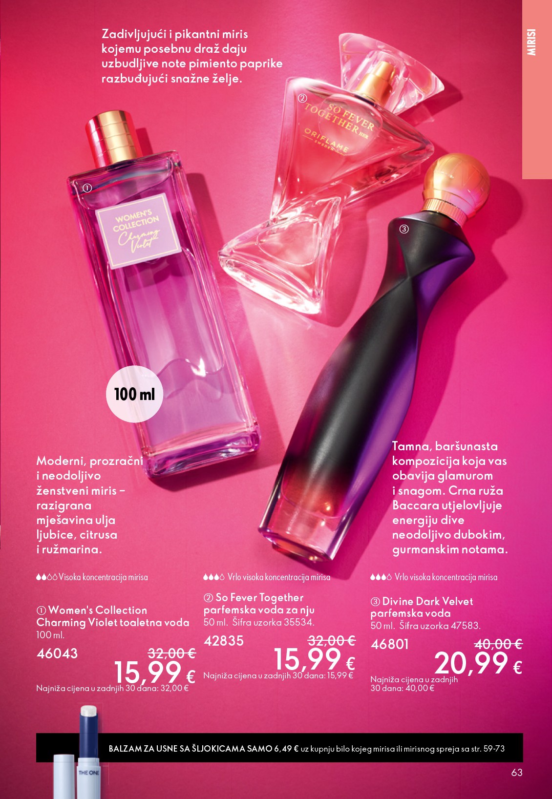 oriflame - Aktualni Oriflame katalog vrijedi od srijede 22.04.2026 do utorka 12.05.2026 - page: 63