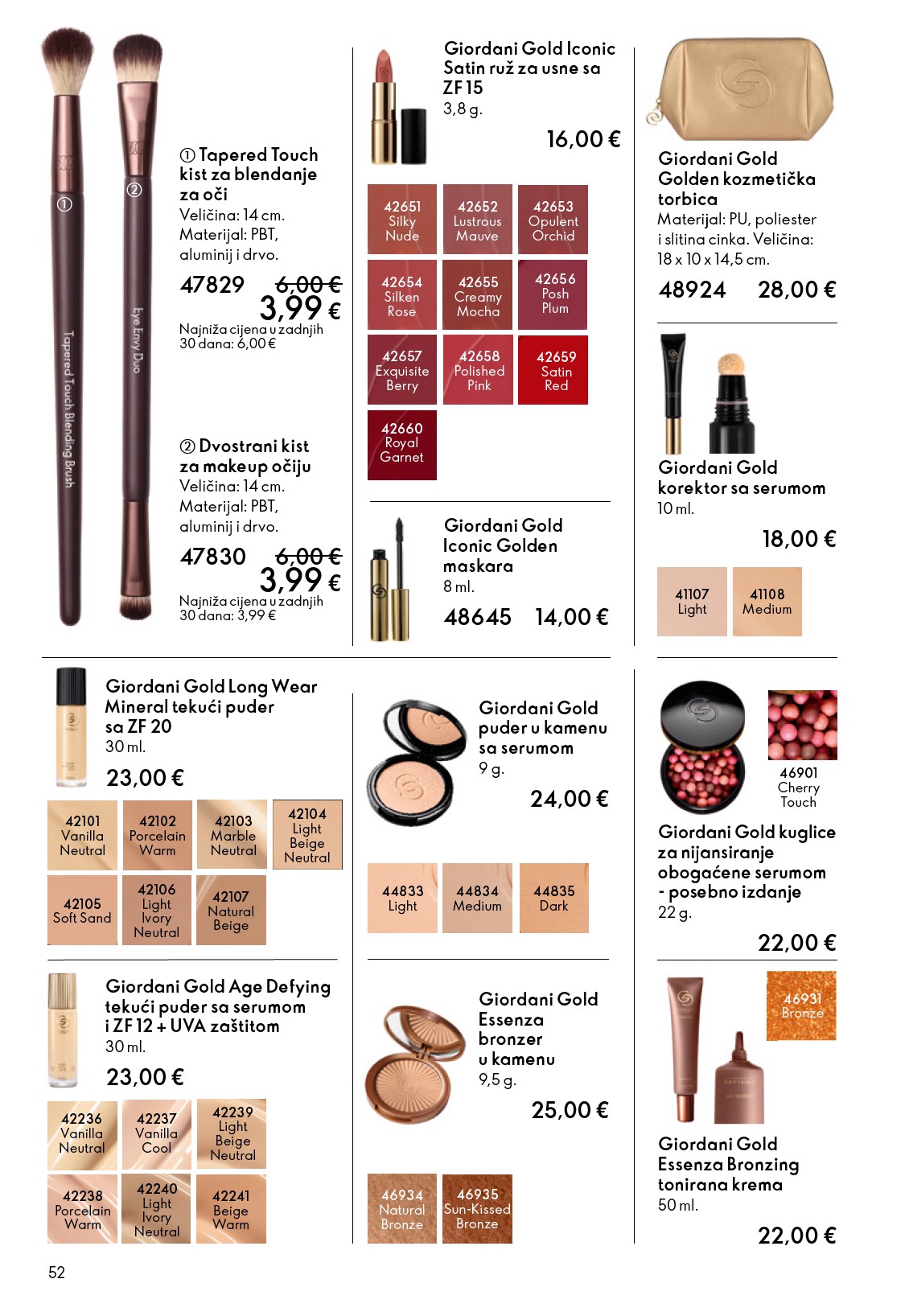 oriflame - Aktualni Oriflame katalog vrijedi od srijede 22.04.2026 do utorka 12.05.2026 - page: 52