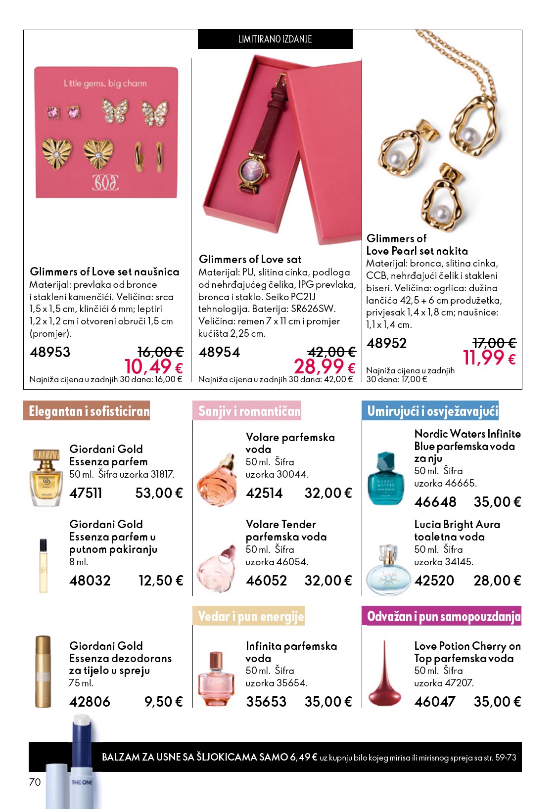 oriflame - Aktualni Oriflame katalog vrijedi od srijede 22.04.2026 do utorka 12.05.2026 - page: 70
