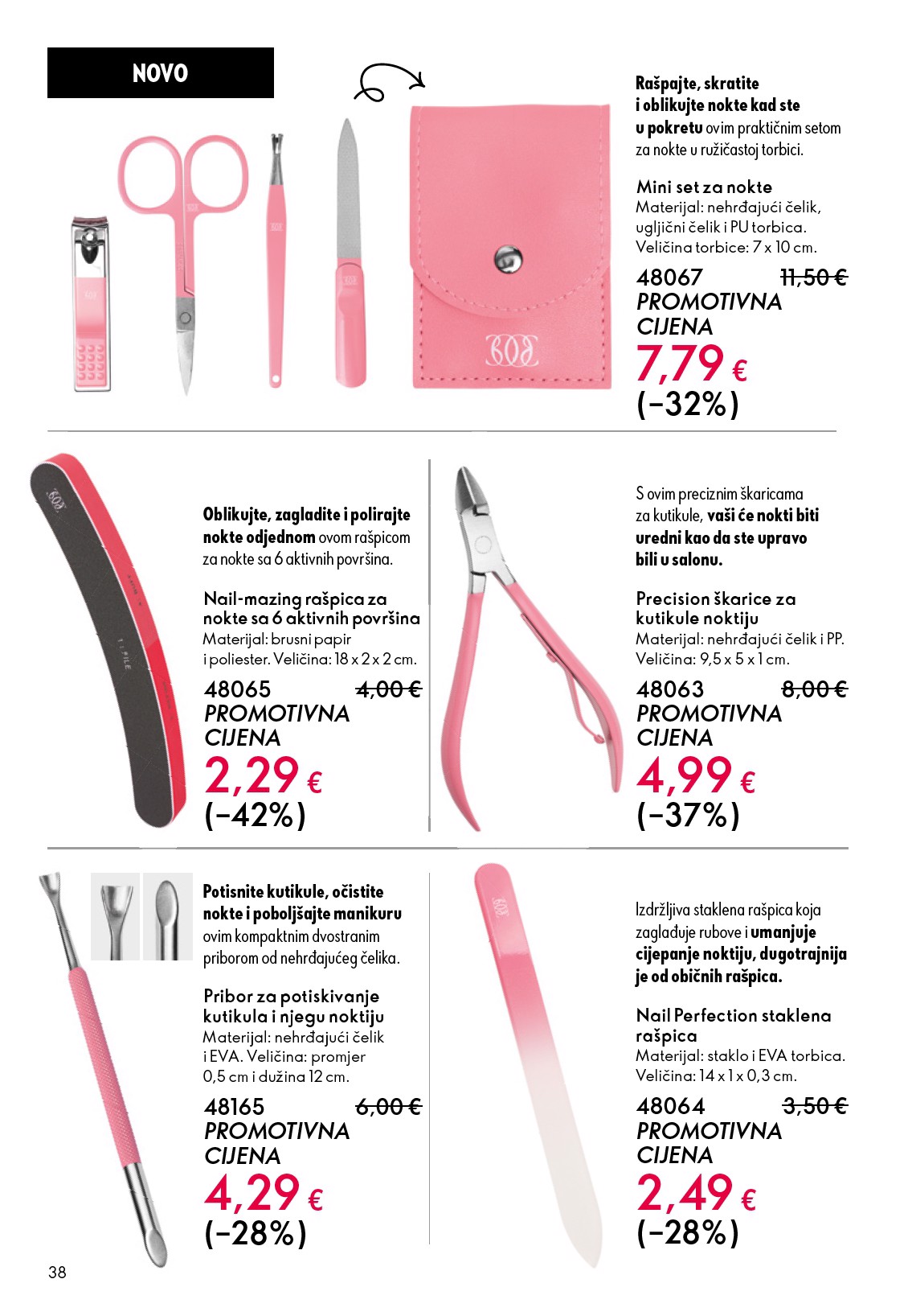 oriflame - Aktualni Oriflame katalog vrijedi od srijede 22.04.2026 do utorka 12.05.2026 - page: 38