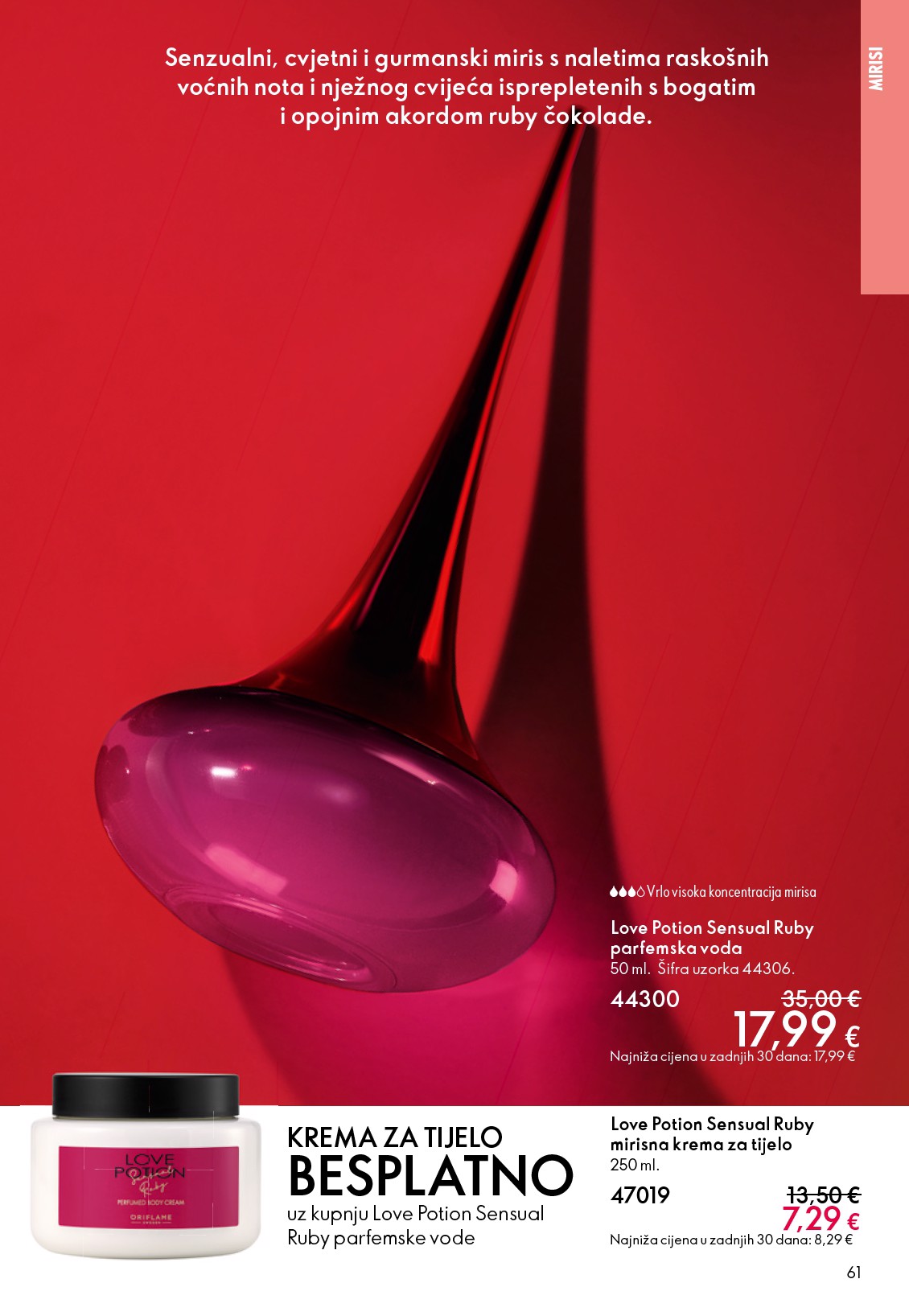 oriflame - Aktualni Oriflame katalog vrijedi od srijede 22.04.2026 do utorka 12.05.2026 - page: 61