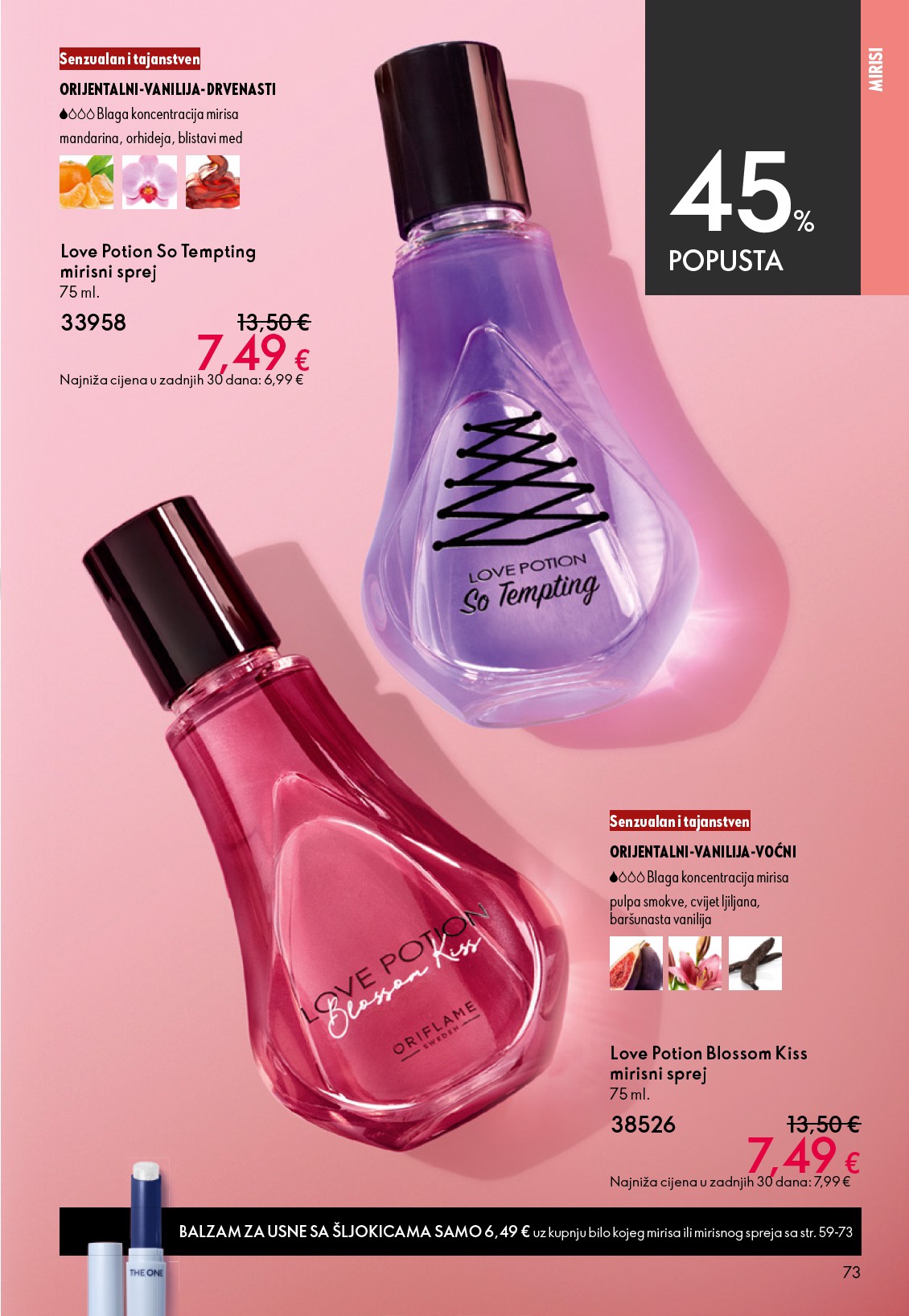 oriflame - Aktualni Oriflame katalog vrijedi od srijede 22.04.2026 do utorka 12.05.2026 - page: 73
