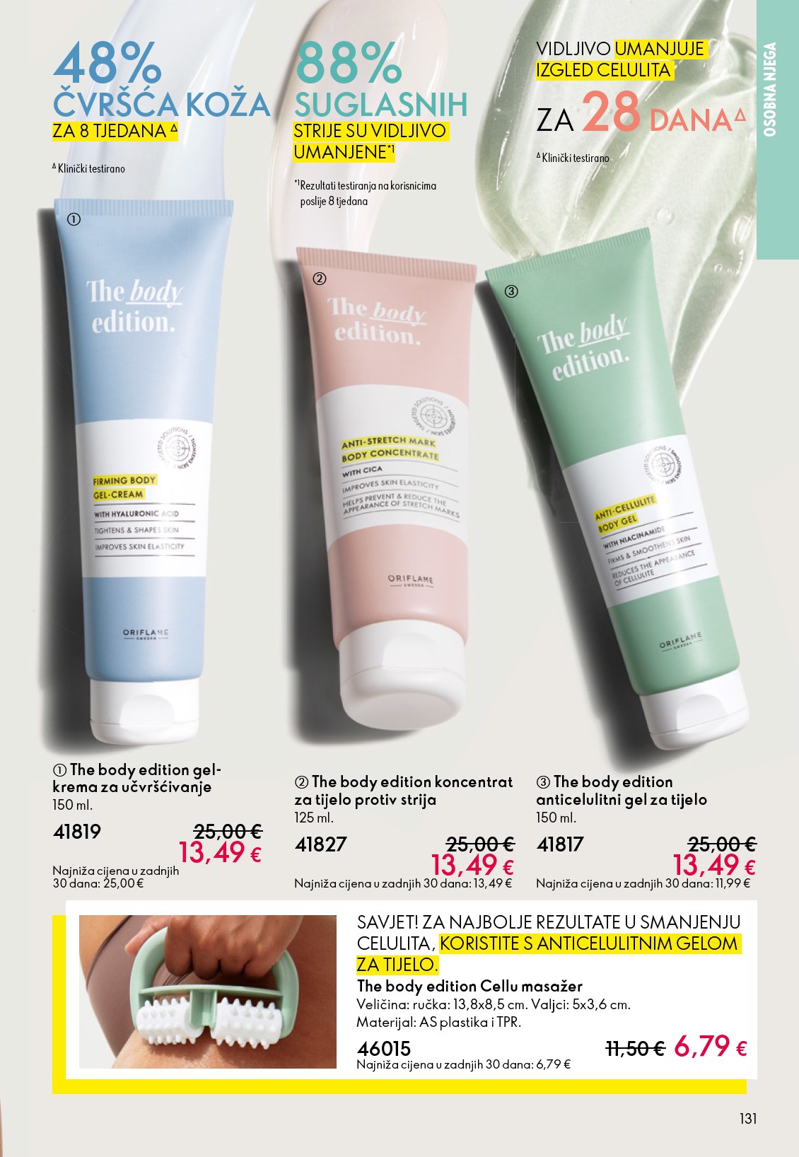 oriflame - Aktualni Oriflame katalog vrijedi od srijede 22.04.2026 do utorka 12.05.2026 - page: 131