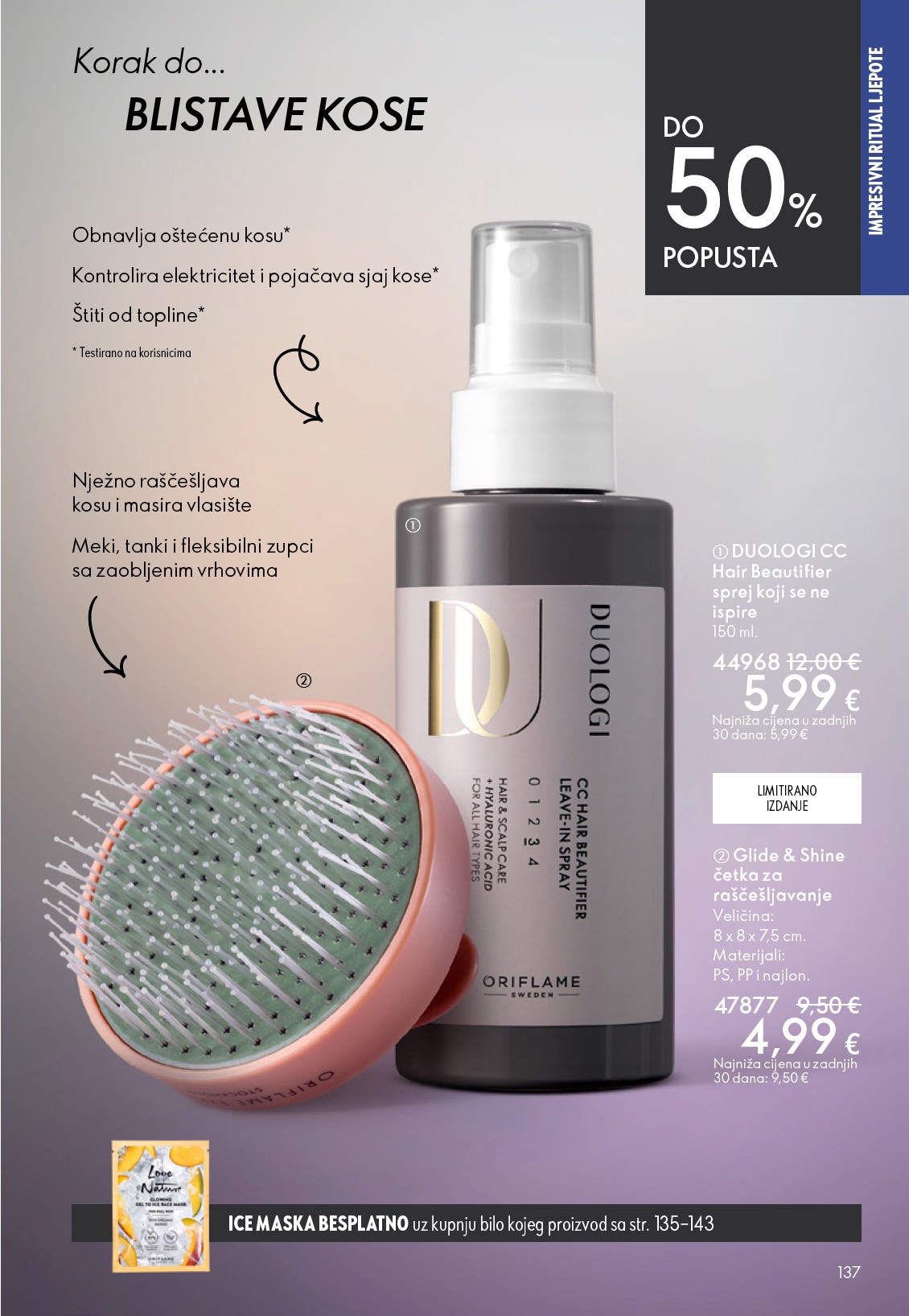 oriflame - Aktualni Oriflame katalog vrijedi od srijede 22.04.2026 do utorka 12.05.2026 - page: 137