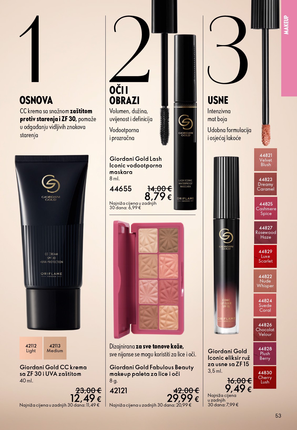 oriflame - Aktualni Oriflame katalog vrijedi od srijede 22.04.2026 do utorka 12.05.2026 - page: 53