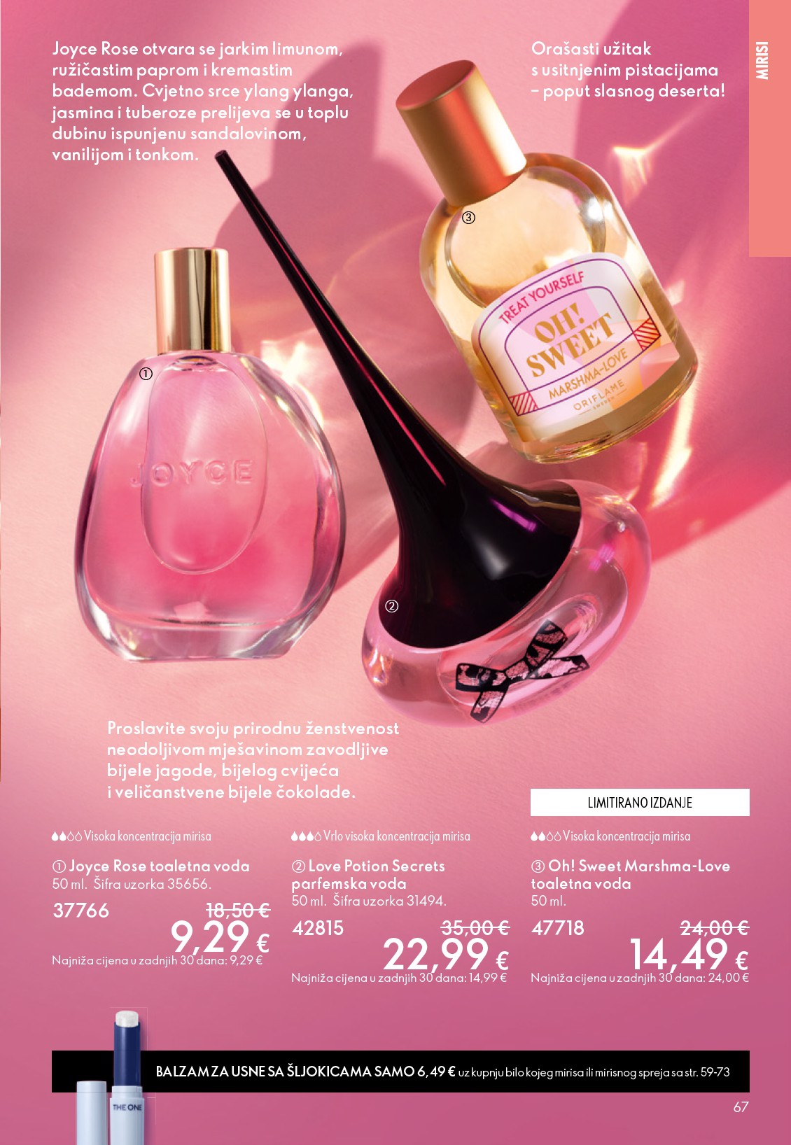oriflame - Aktualni Oriflame katalog vrijedi od srijede 22.04.2026 do utorka 12.05.2026 - page: 67