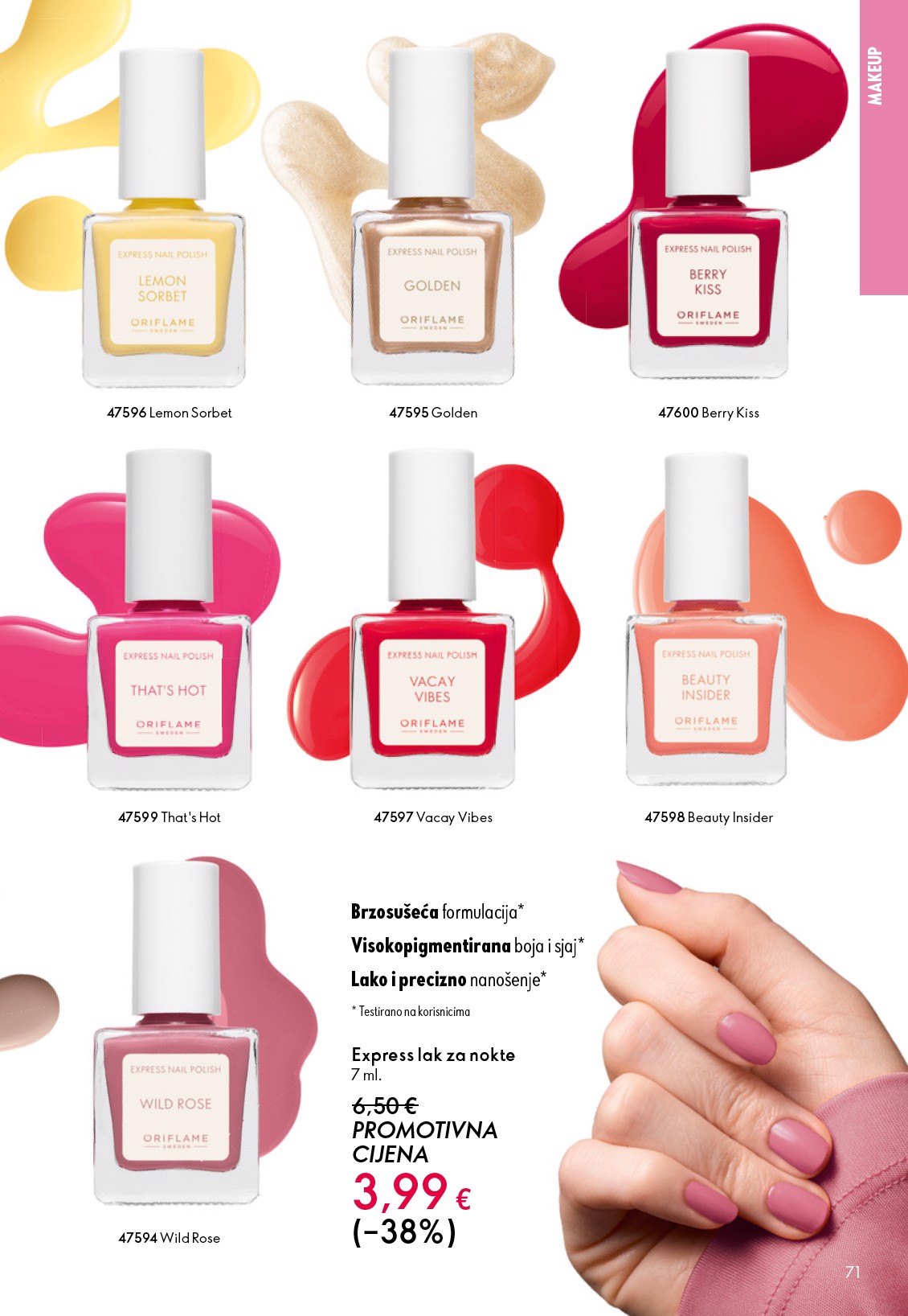 oriflame - Aktualni Oriflame katalog vrijedi od srijede 13.05.2026 do utorka 02.06.2026 - page: 71