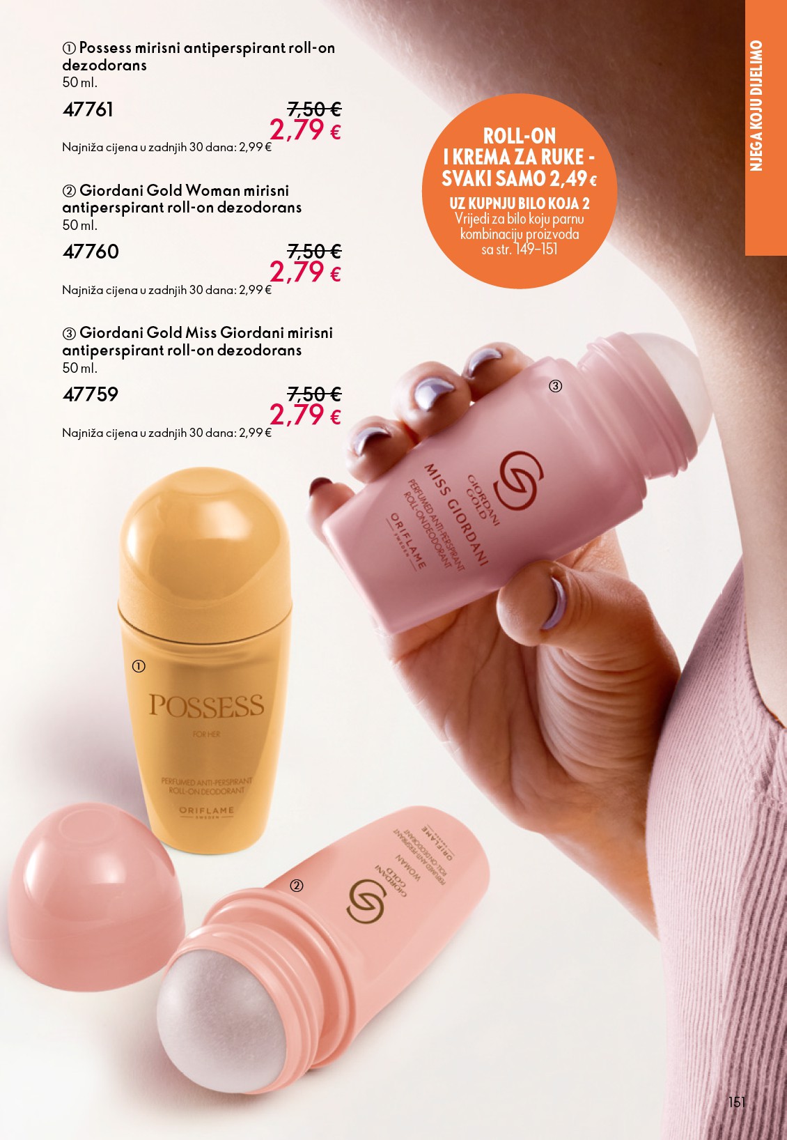 oriflame - Aktualni Oriflame katalog vrijedi od srijede 13.05.2026 do utorka 02.06.2026 - page: 151