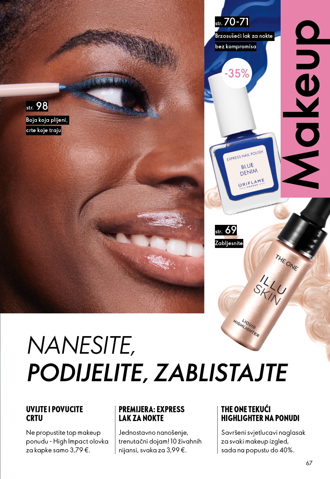 oriflame - Aktualni Oriflame katalog vrijedi od srijede 13.05.2026 do utorka 02.06.2026 - page: 67