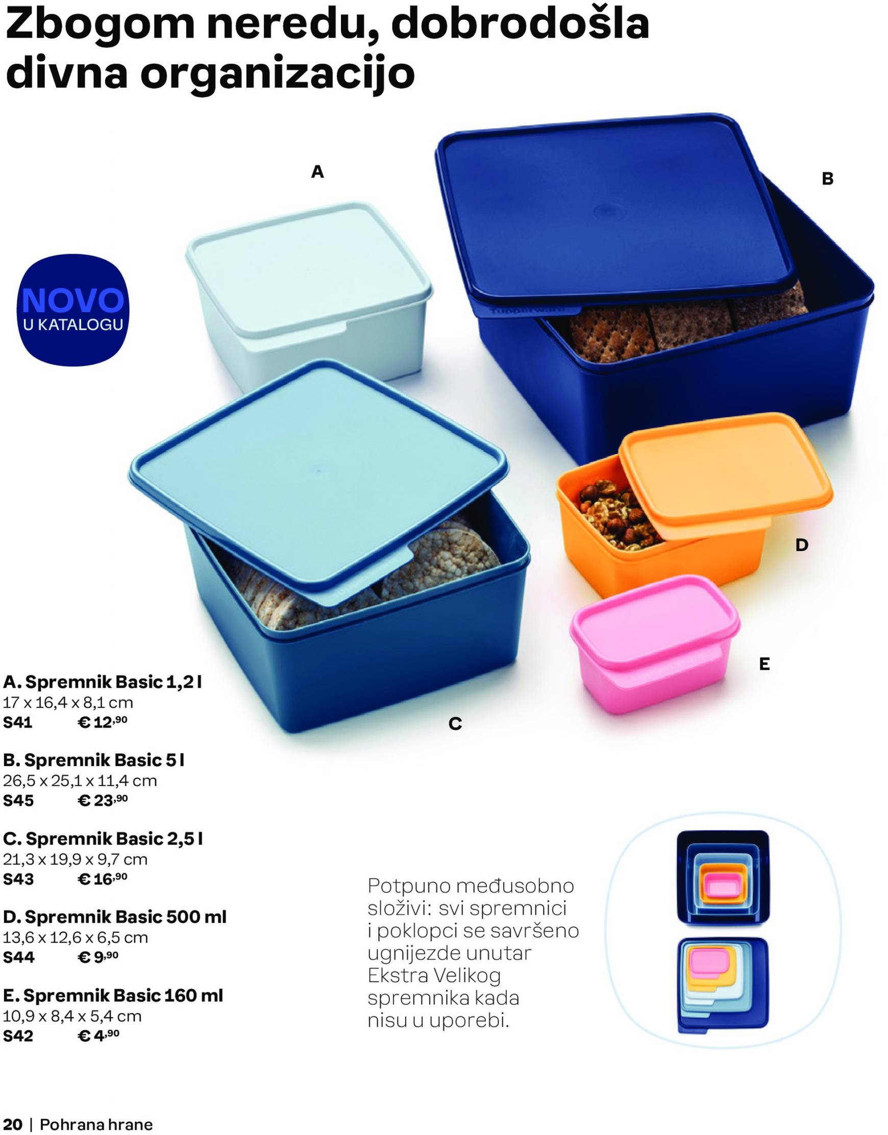 tupperware - Novi katalog Tupperware 02.09. - 28.02. - page: 20