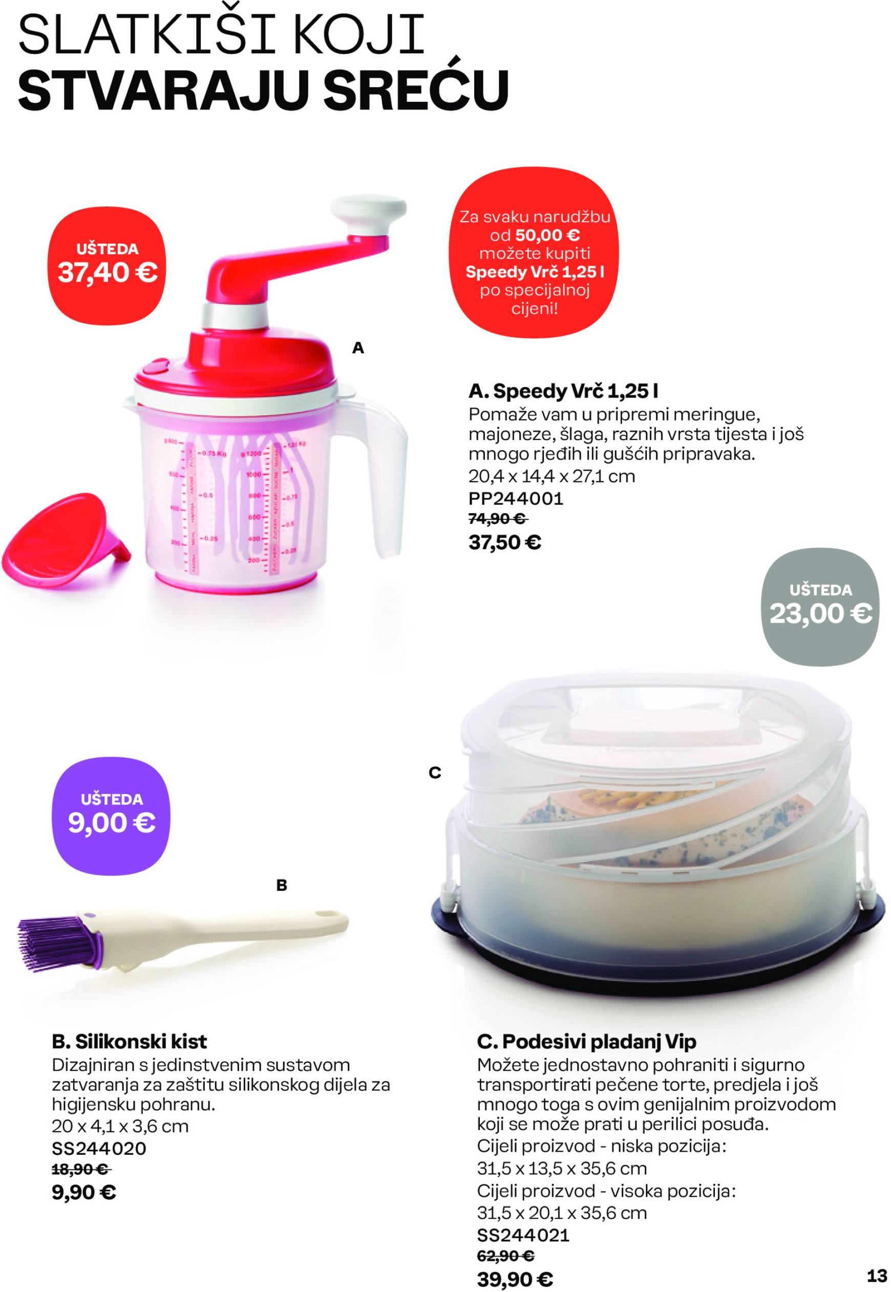 tupperware - Novi Tupperware katalog vrijedi od 30.09. do 03.11. - page: 13