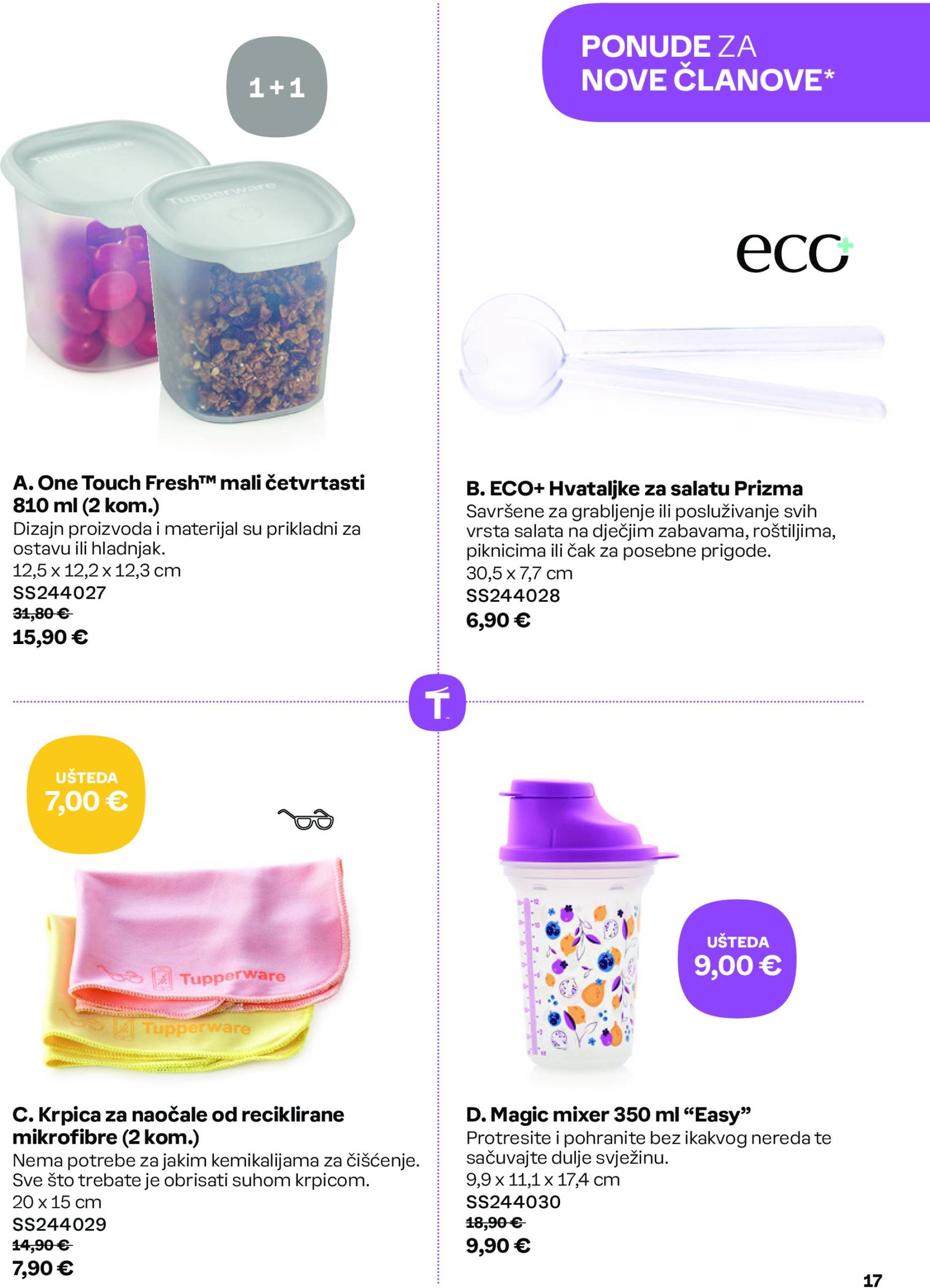 tupperware - Novi Tupperware katalog vrijedi od 30.09. do 03.11. - page: 17