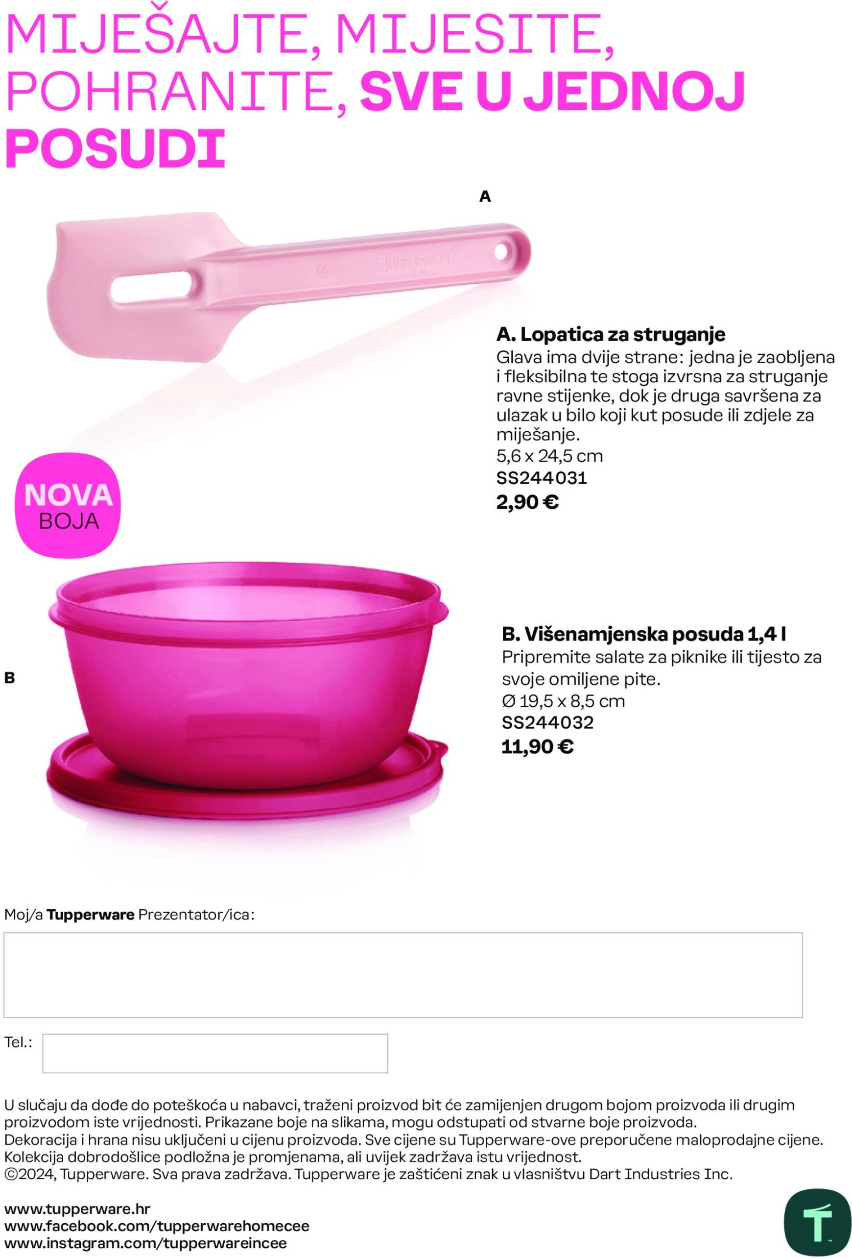 tupperware - Novi Tupperware katalog vrijedi od 30.09. do 03.11. - page: 20