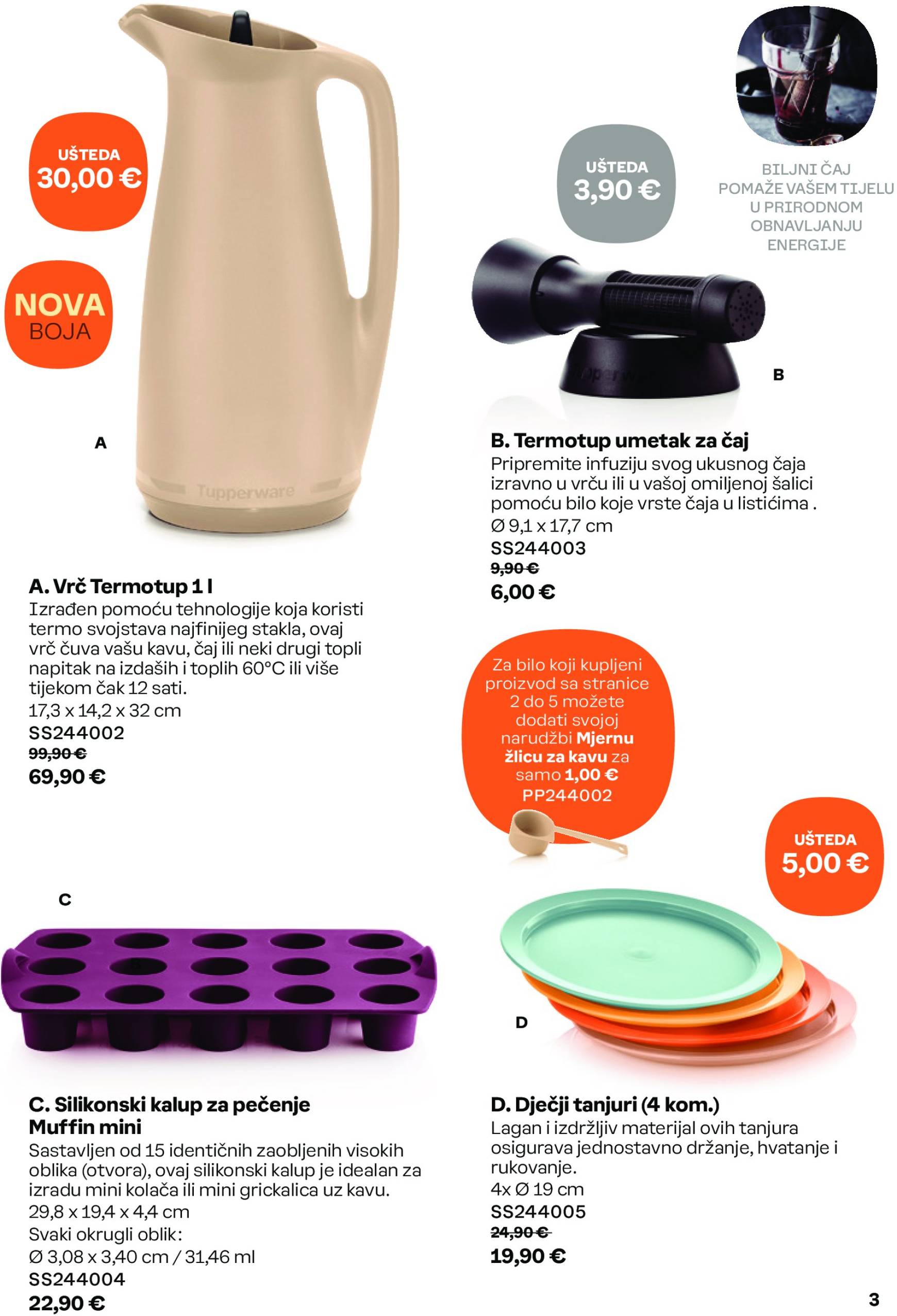 tupperware - Novi Tupperware katalog vrijedi od 30.09. do 03.11. - page: 3