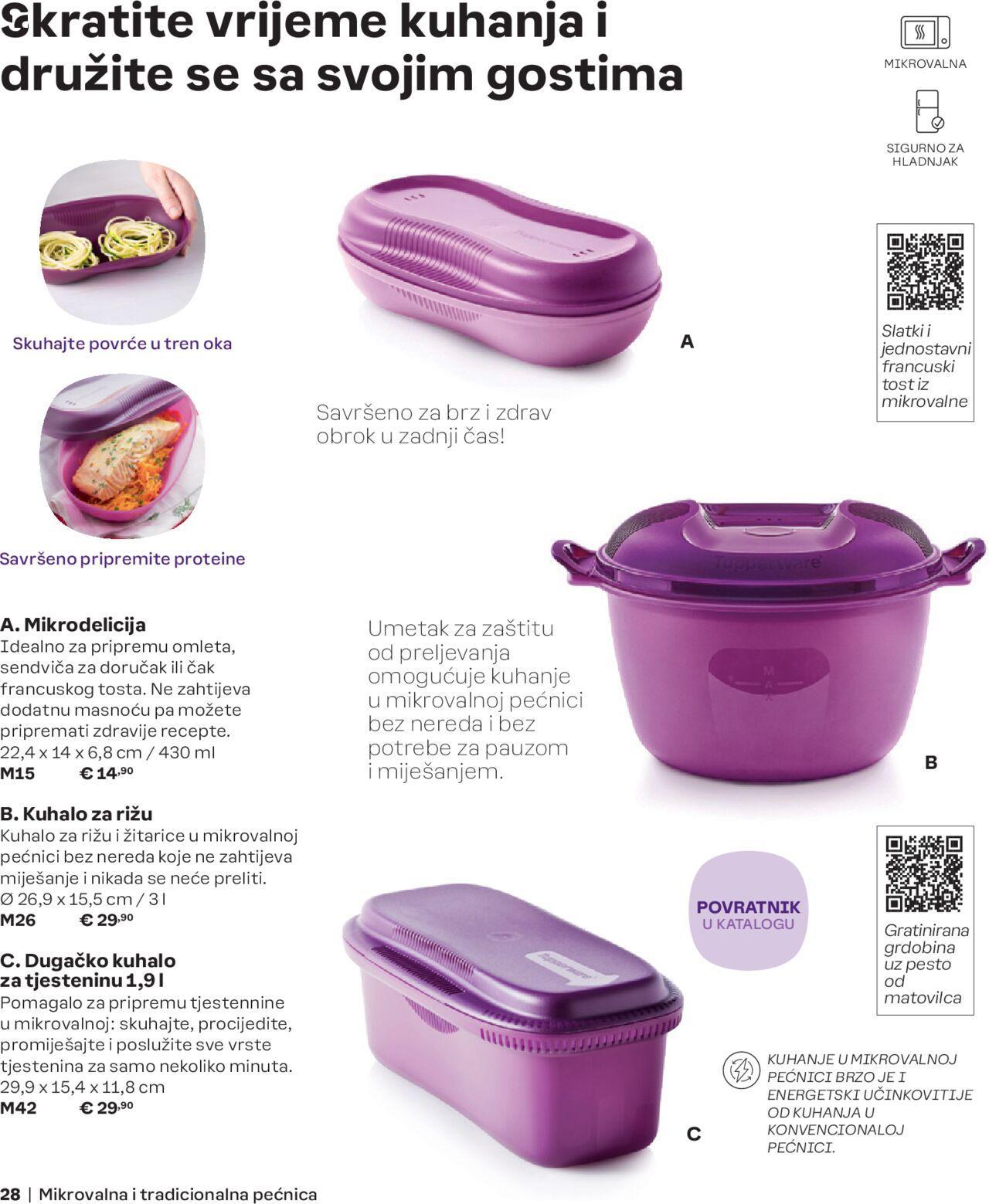 tupperware - Autumn - Winter 2024/2025 Catalogue Tupperware novi 01.09.2024 - 31.12.2024 - page: 28