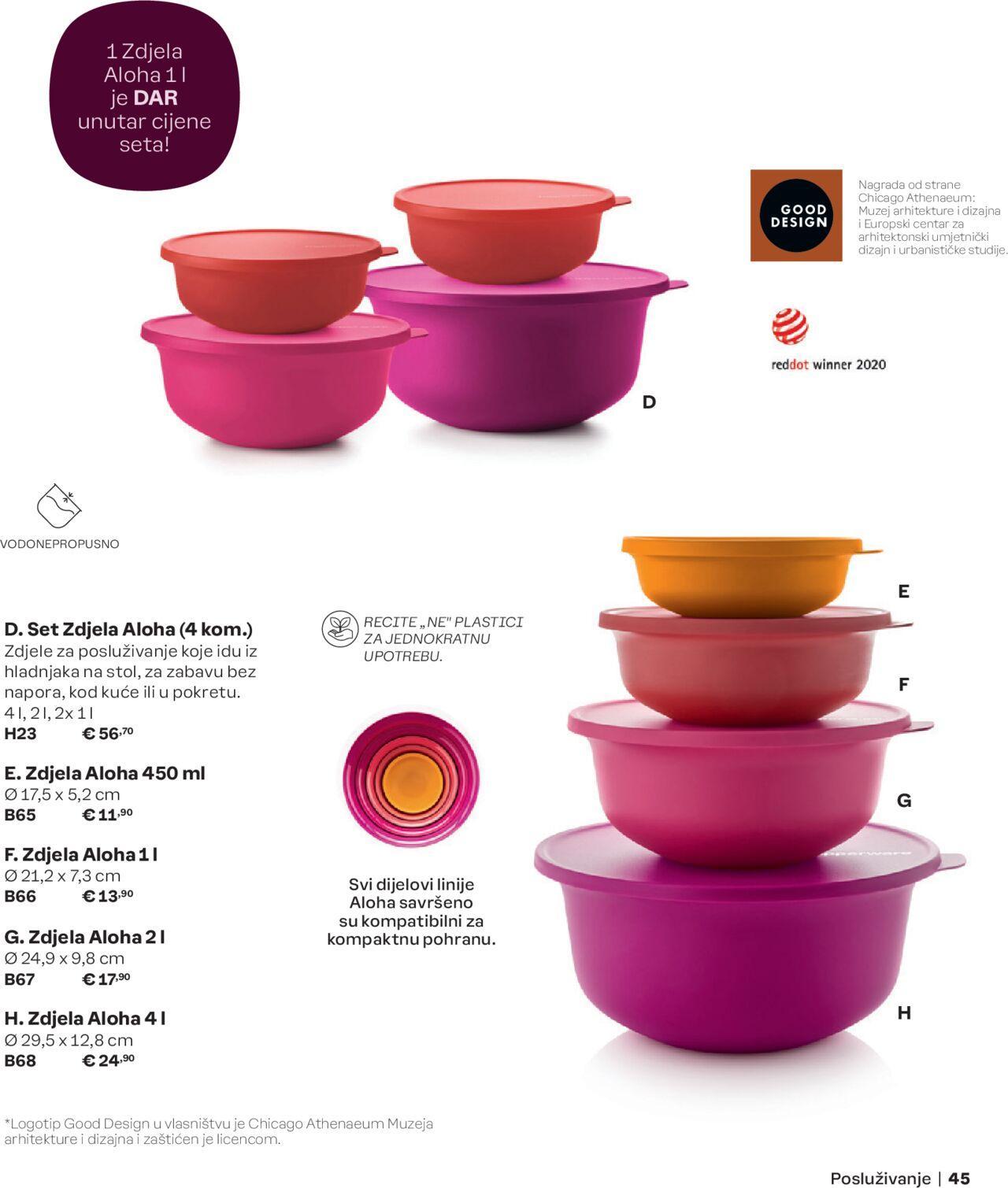 tupperware - Autumn - Winter 2024/2025 Catalogue Tupperware novi 01.09.2024 - 31.12.2024 - page: 45