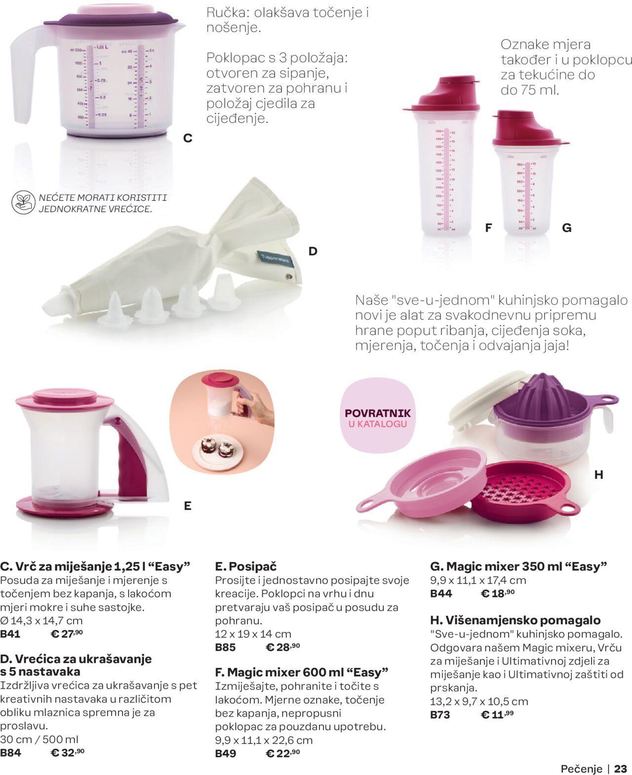 tupperware - Autumn - Winter 2024/2025 Catalogue Tupperware novi 01.09.2024 - 31.12.2024 - page: 23