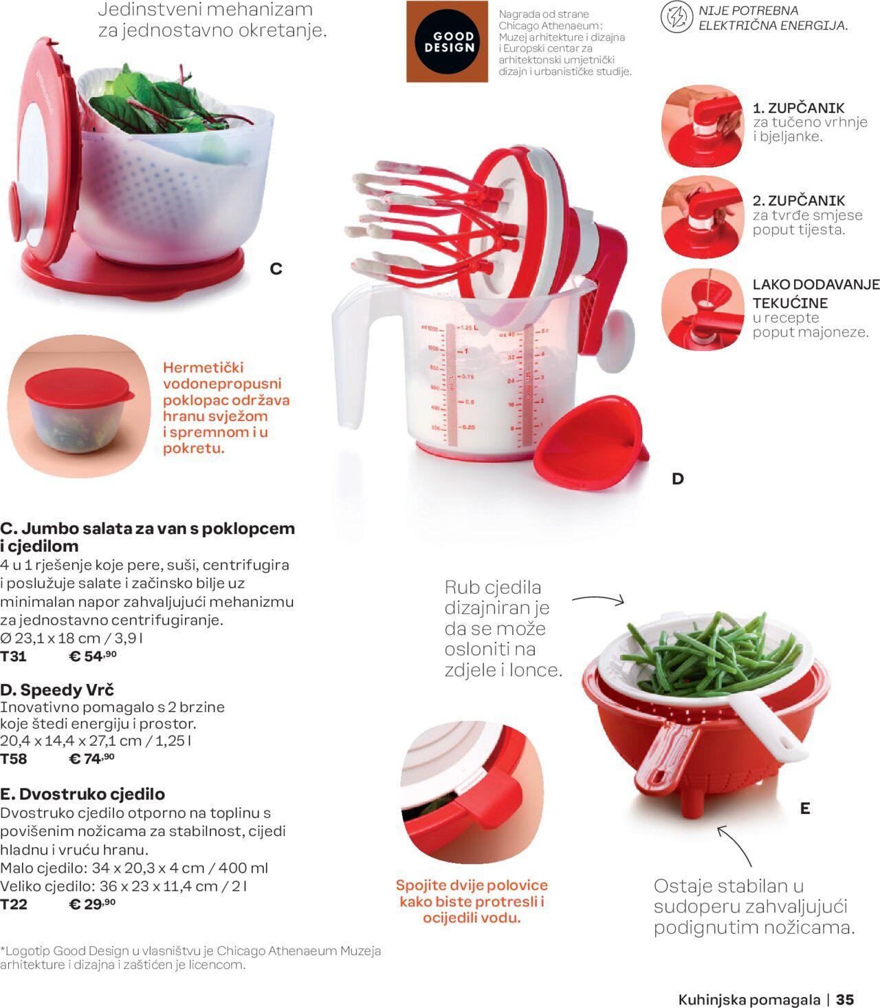 tupperware - Autumn - Winter 2024/2025 Catalogue Tupperware novi 01.09.2024 - 31.12.2024 - page: 35